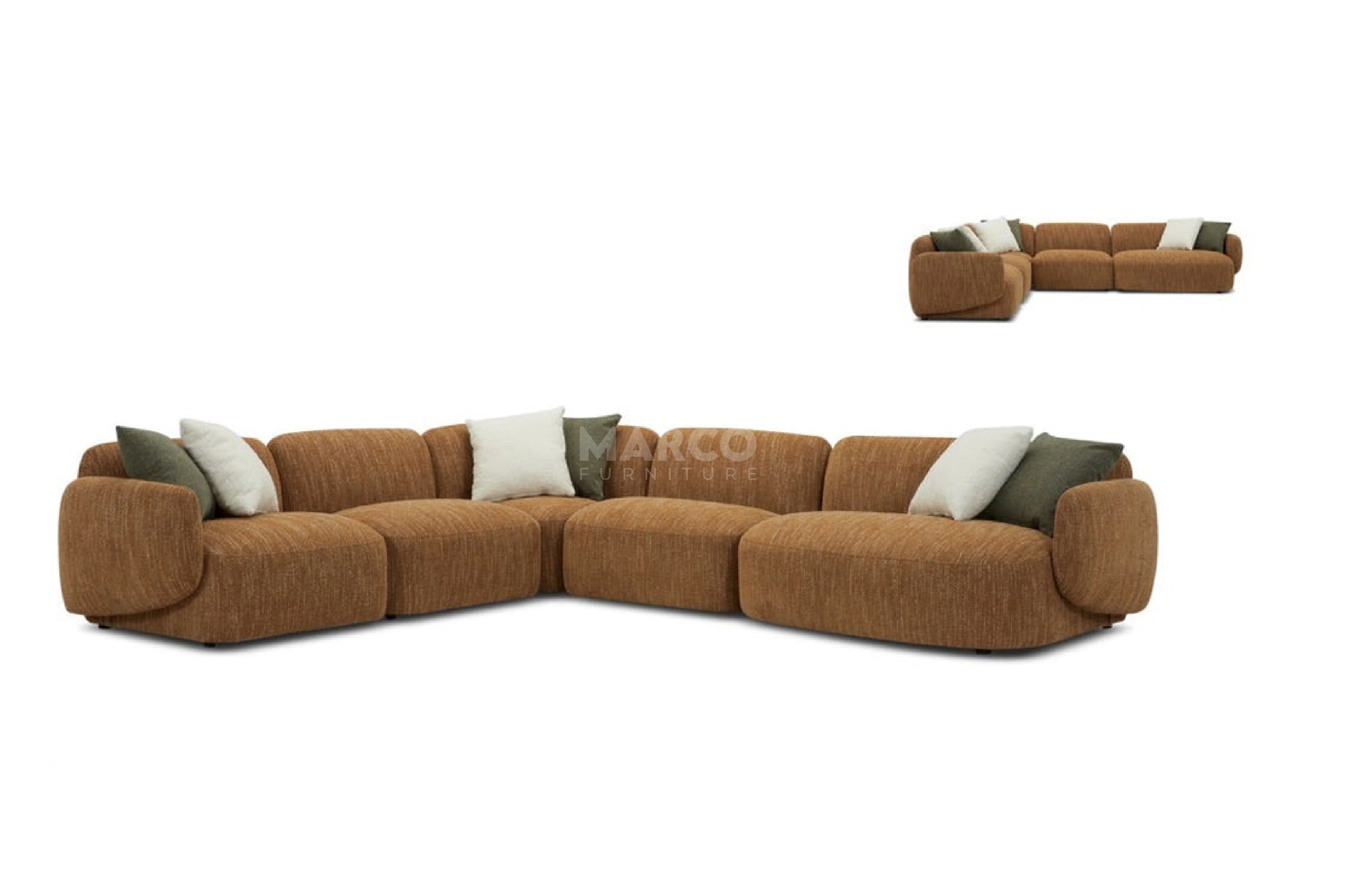 La Scala Modular Sectional Sofa – Deep Seat Lounge with Plush Arms - Image 3