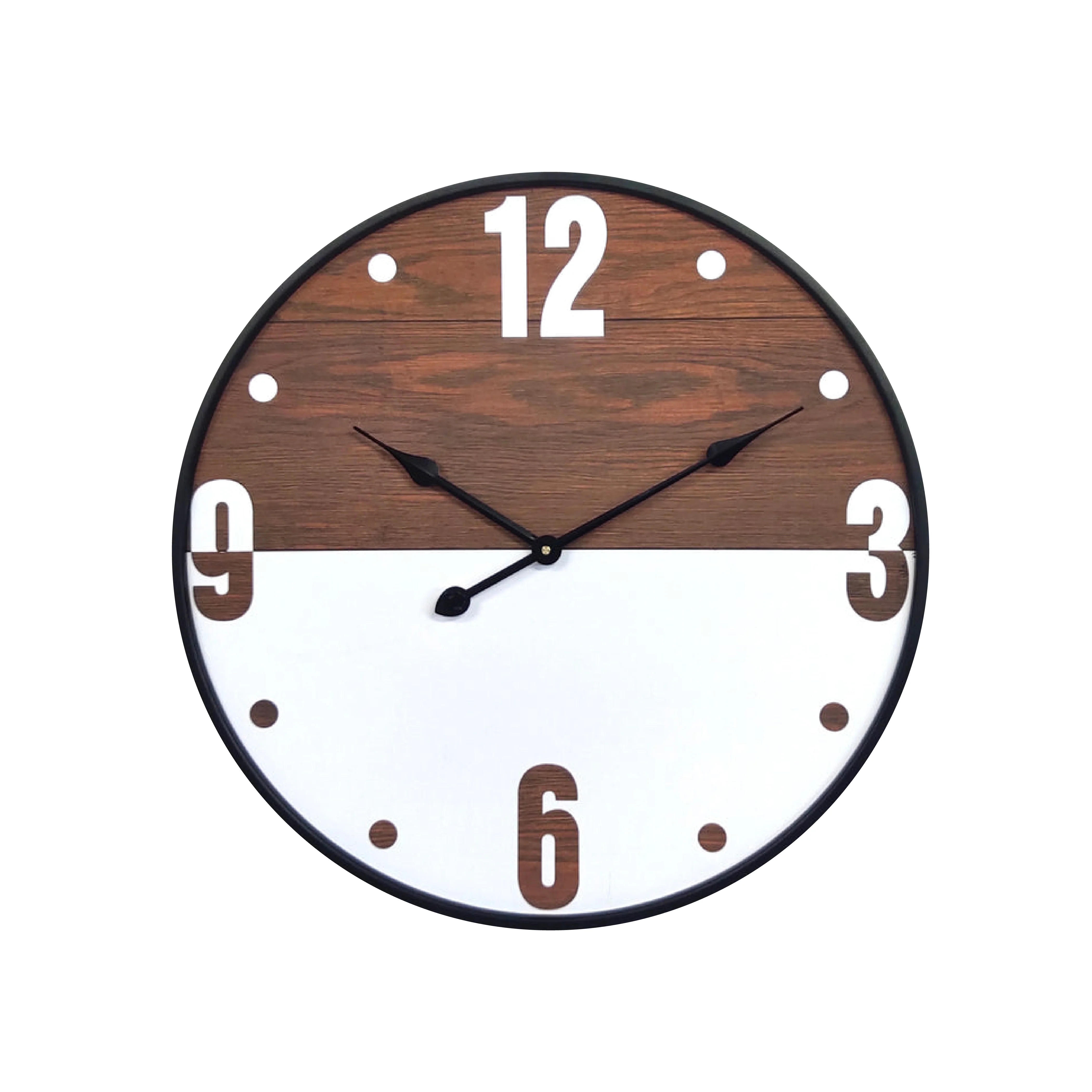 Ashley Wooden Large Wall Clock – 60cm - Image 3