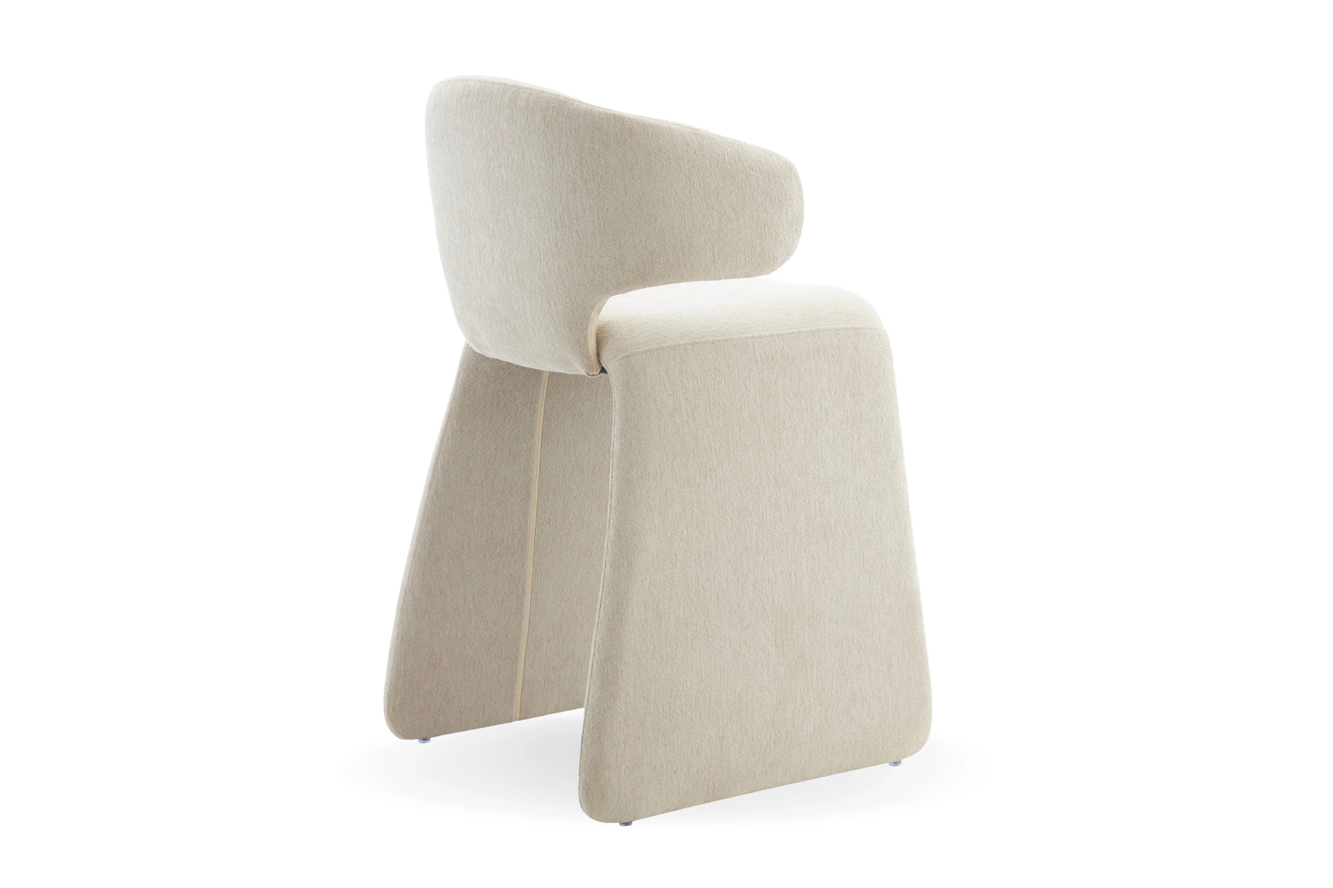 Luxe Fabric Bar Chair - Upholstered Bar Stool - Image 8