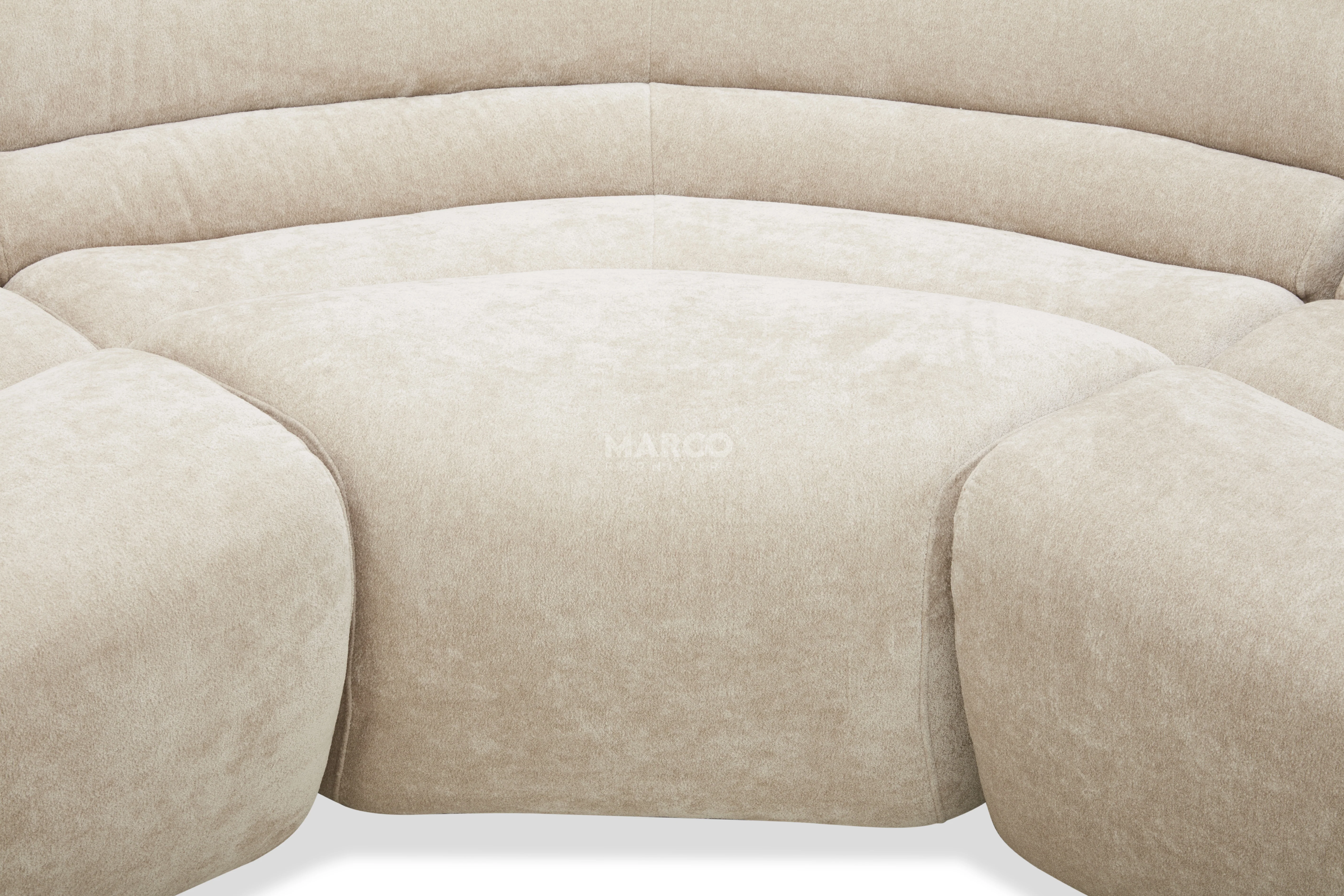 Manchester Corner Lounge Sofa with Ottomans – Modern Sectional Couch - Image 17