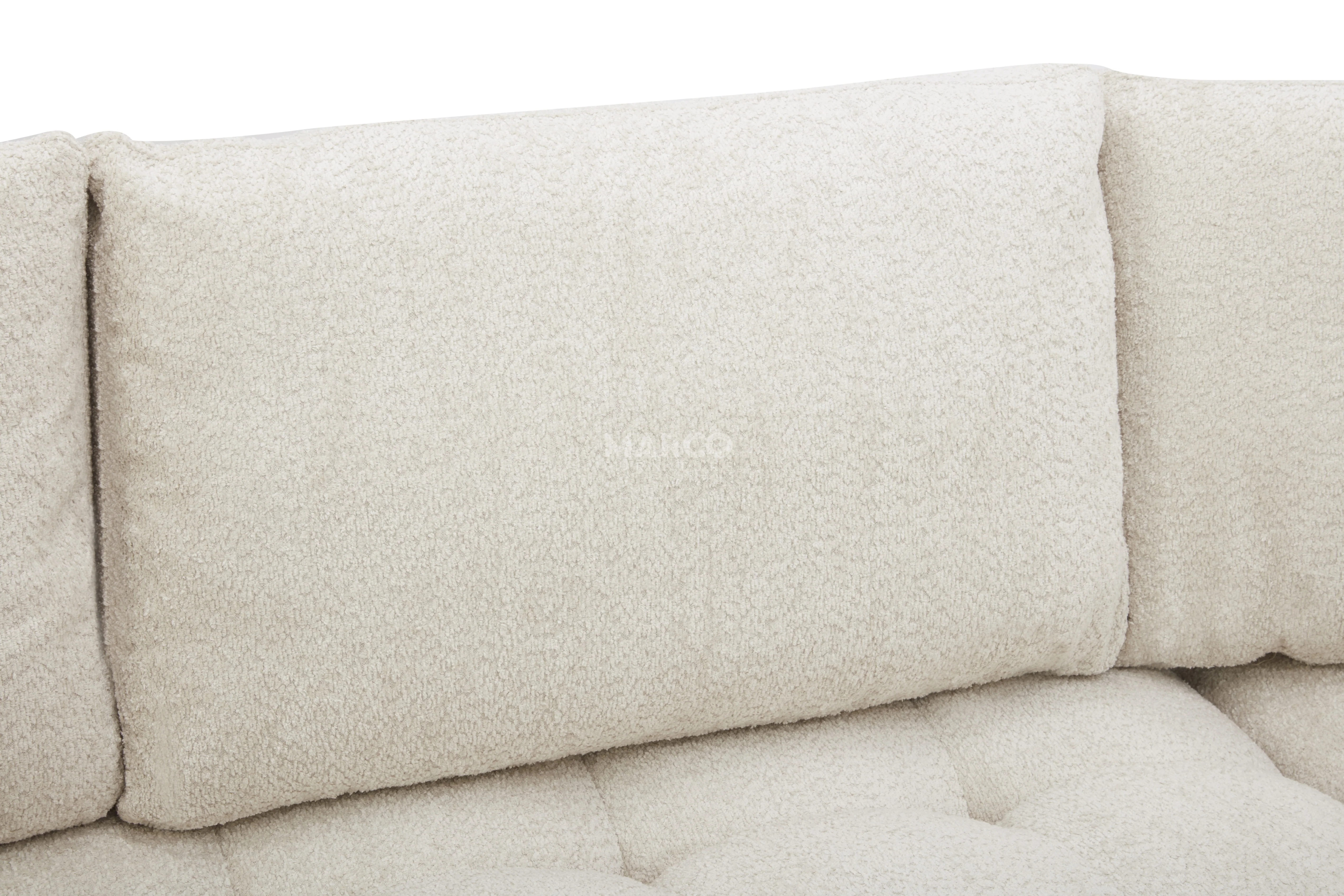 Mapple Woven Fabric Corner Lounge – Modern Sectional Sofa - Image 10