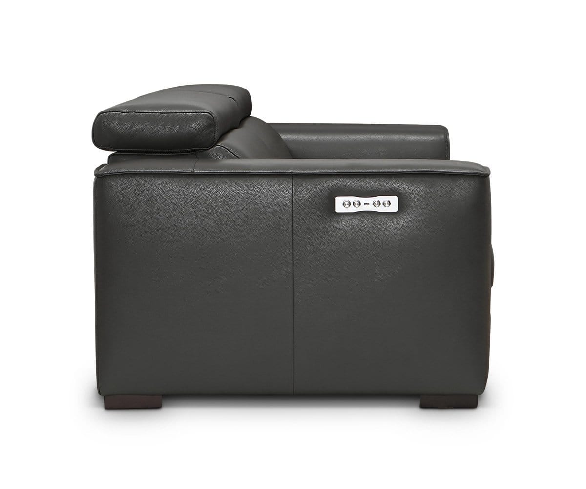 Matrix Leather Zero Gravity Electric Recliner Lounge – Ergonomic Power Recliner - Image 13