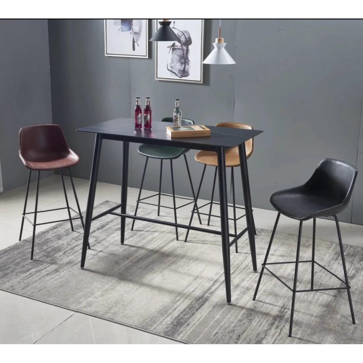Milan Ceramic Bar Table