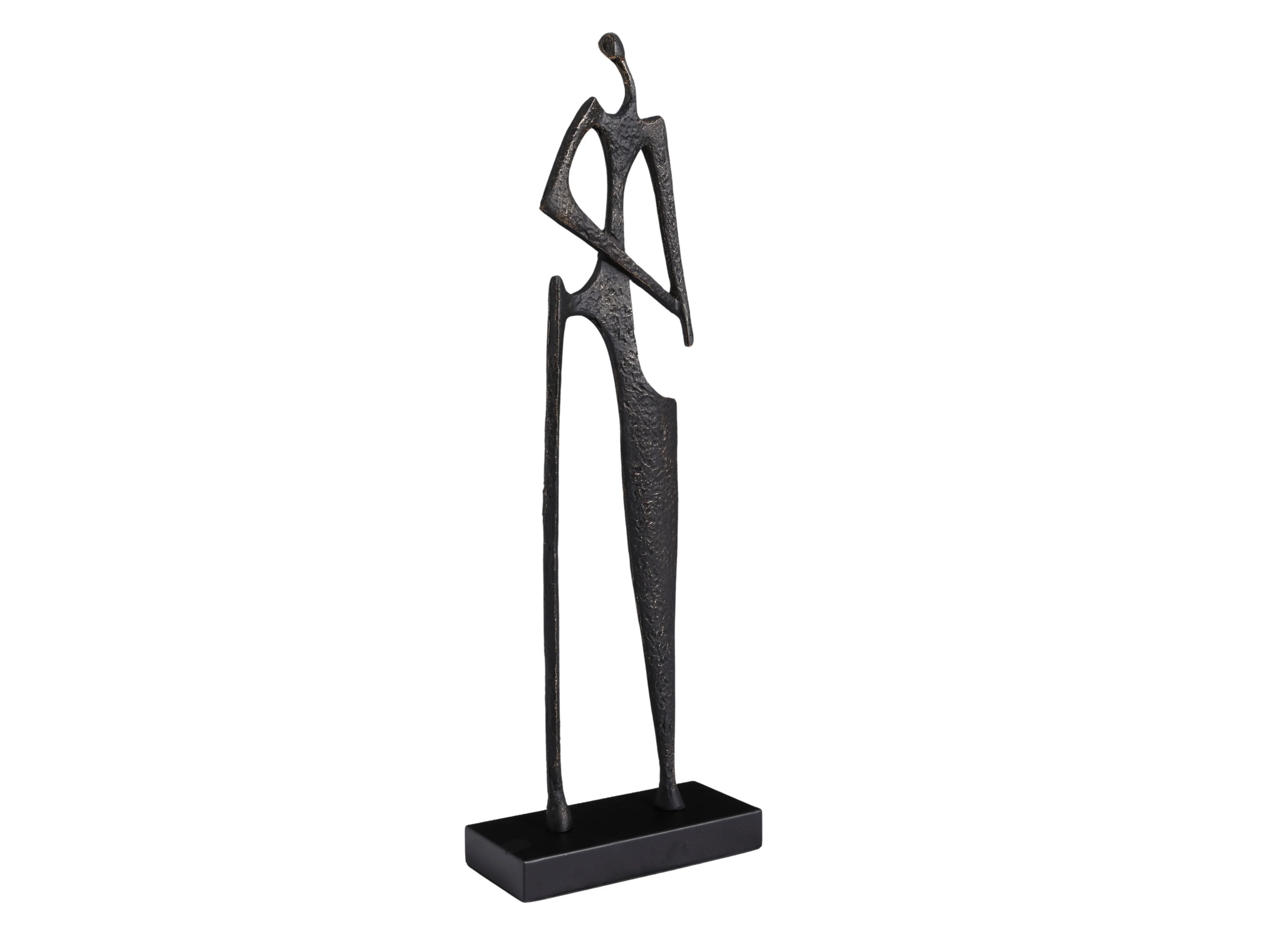 Minimal Tall Abstract Metal Sculpture - Image 3