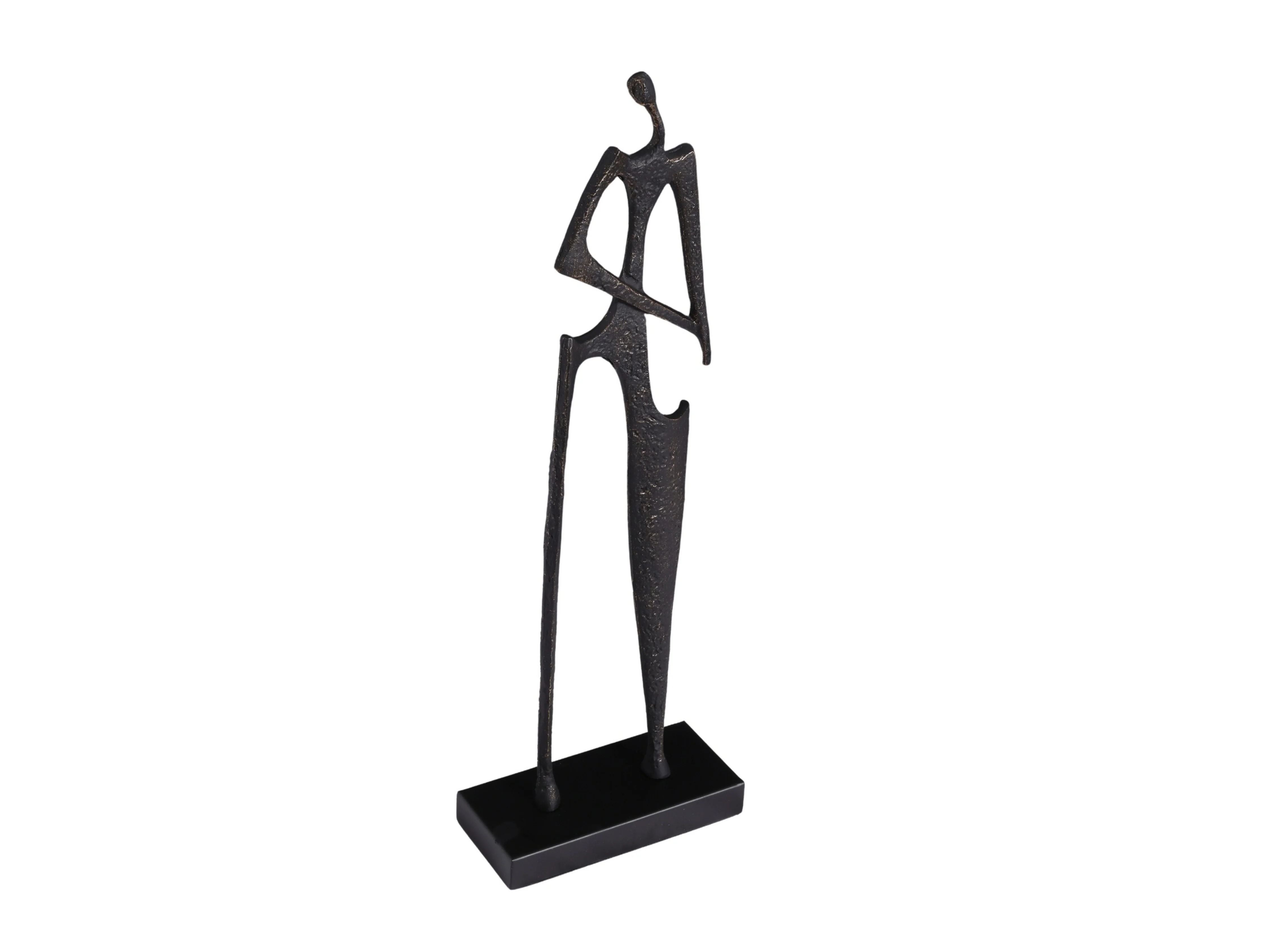 Minimal Tall Abstract Metal Sculpture - Image 8