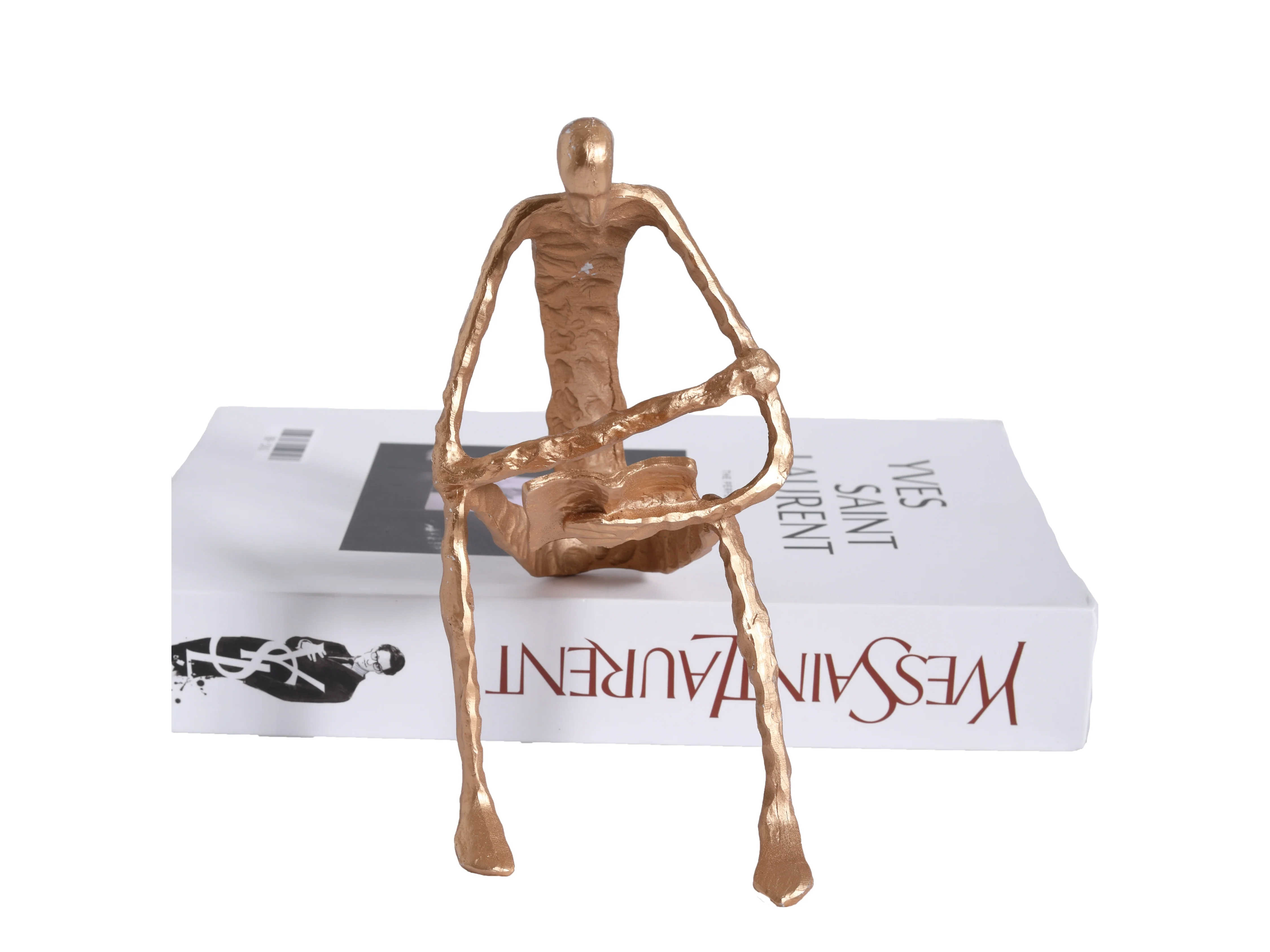 Nora Decorative Figurine – Modern Reading Sculpture - Image 13