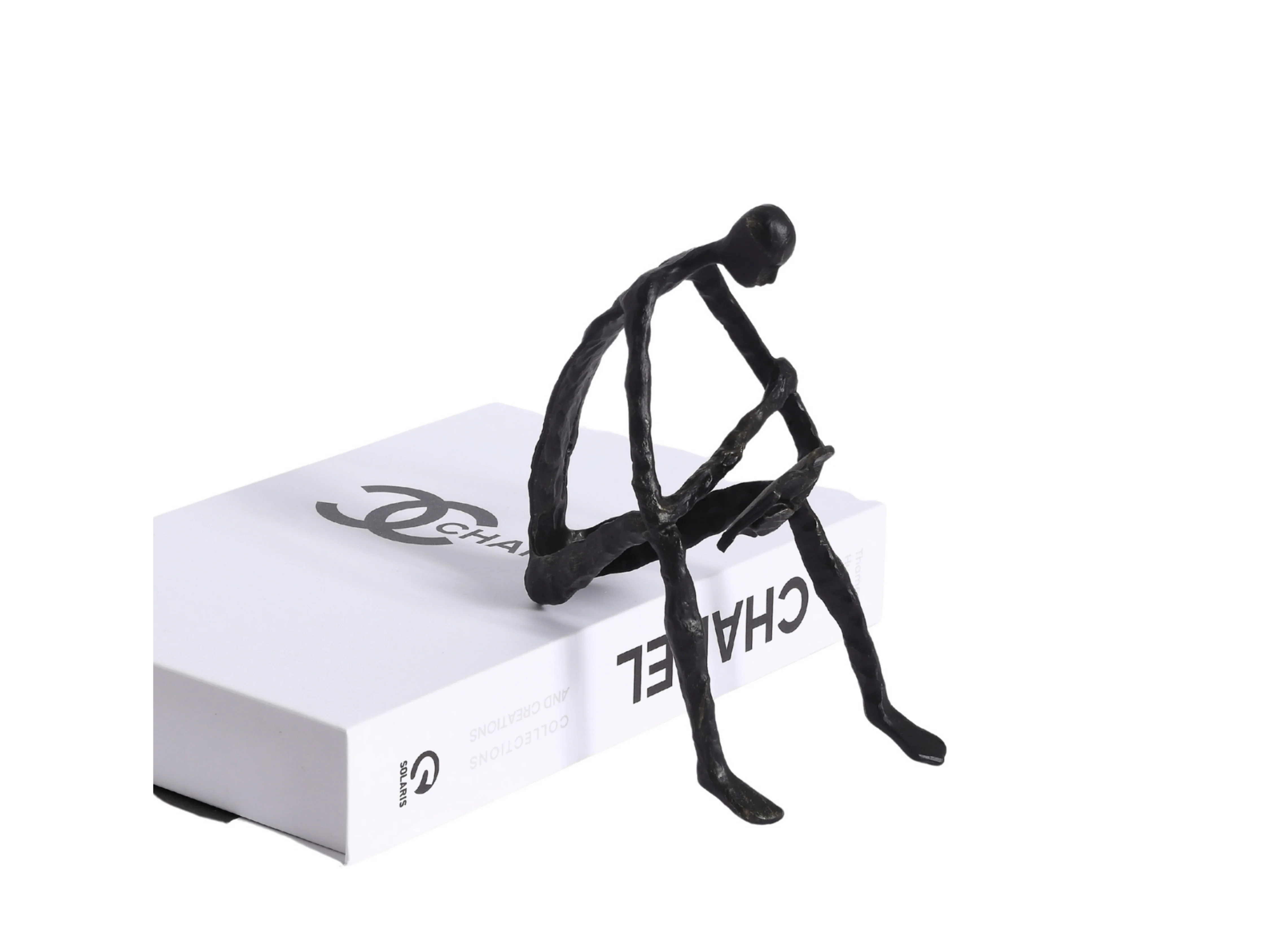 Nora Decorative Figurine – Modern Reading Sculpture - Image 6