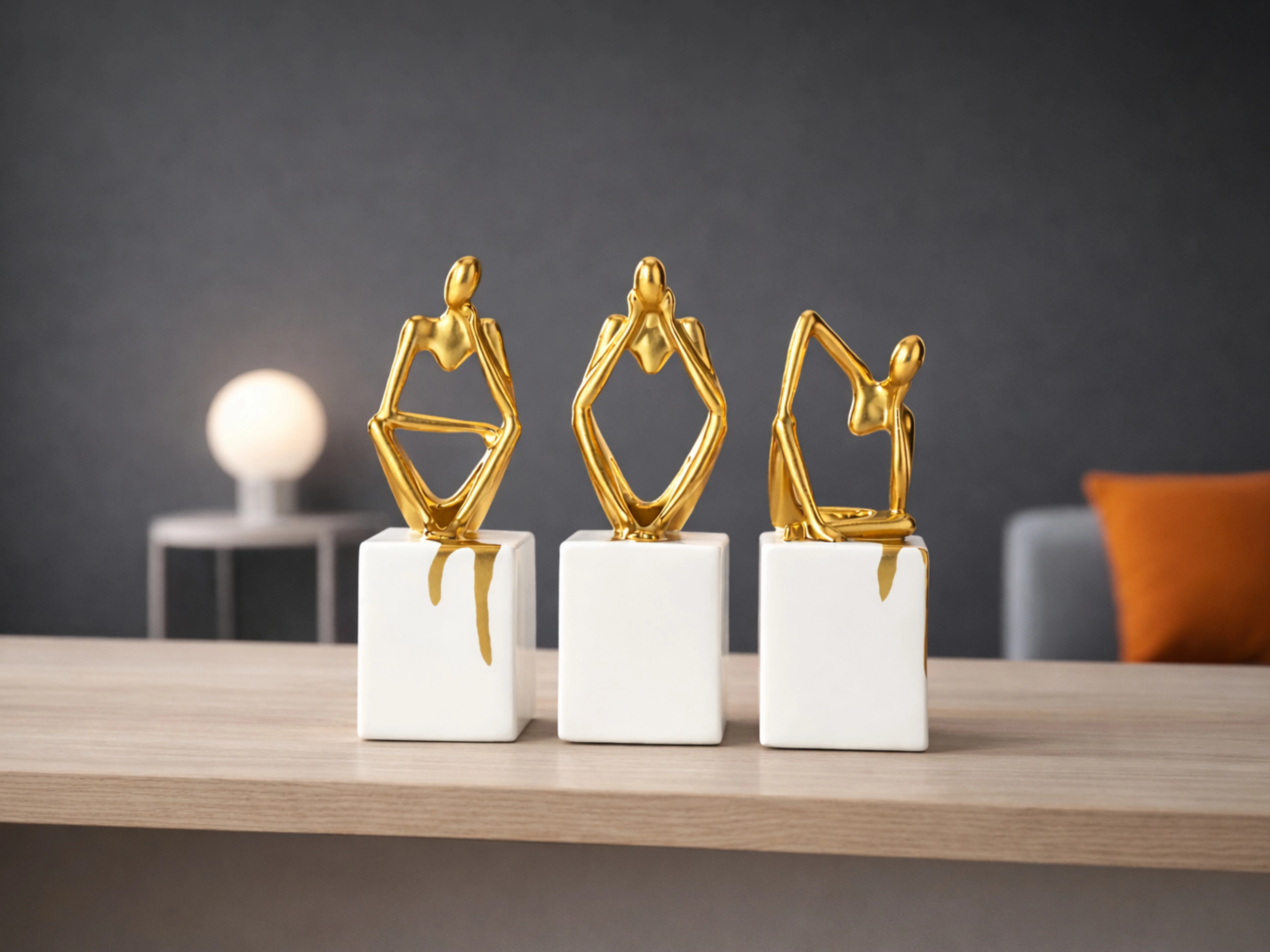 Nordic Creative Gold & White