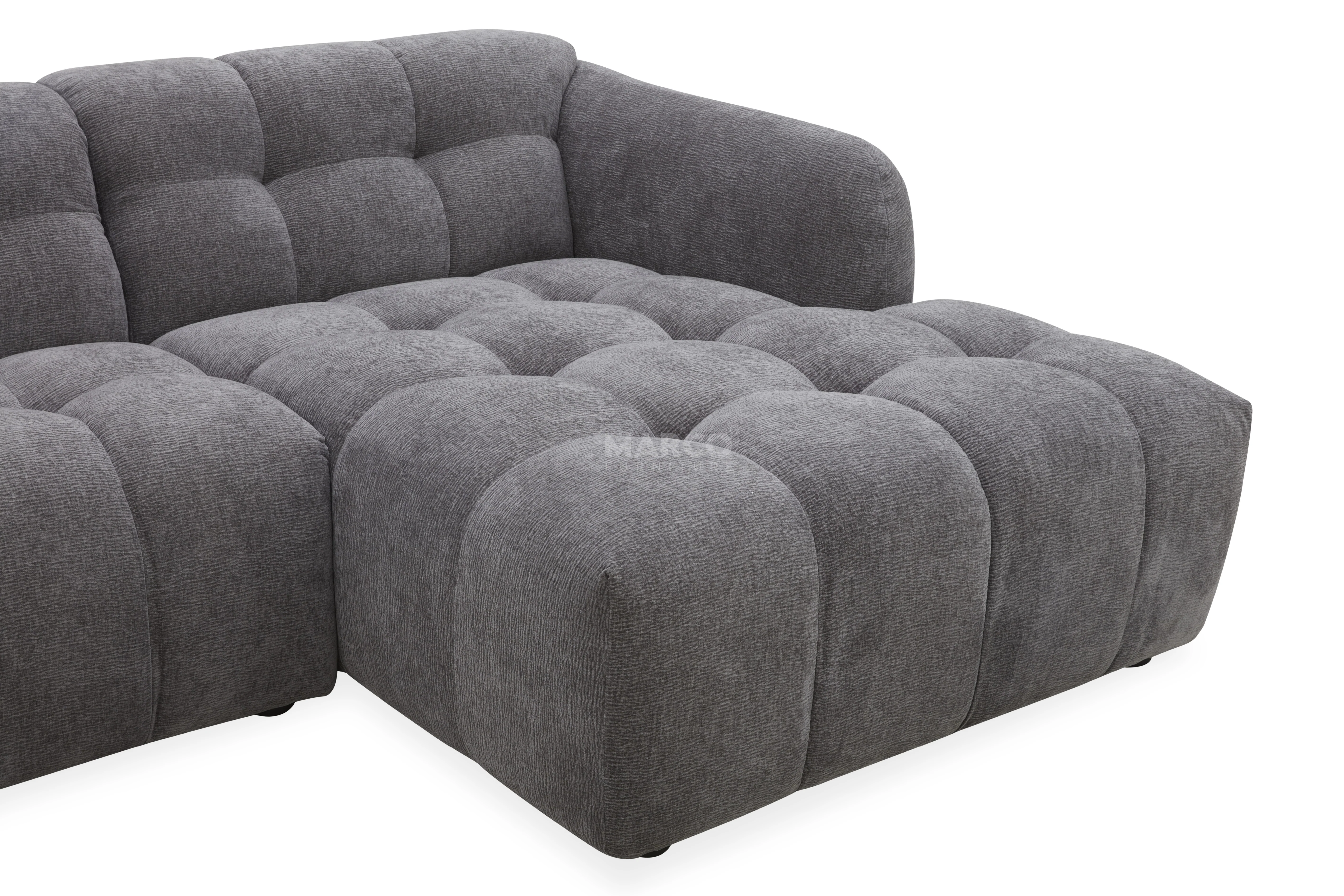 Olavia Double Chaise Modular Fabric Lounge – Modern Sectional Lounge Set - Image 11