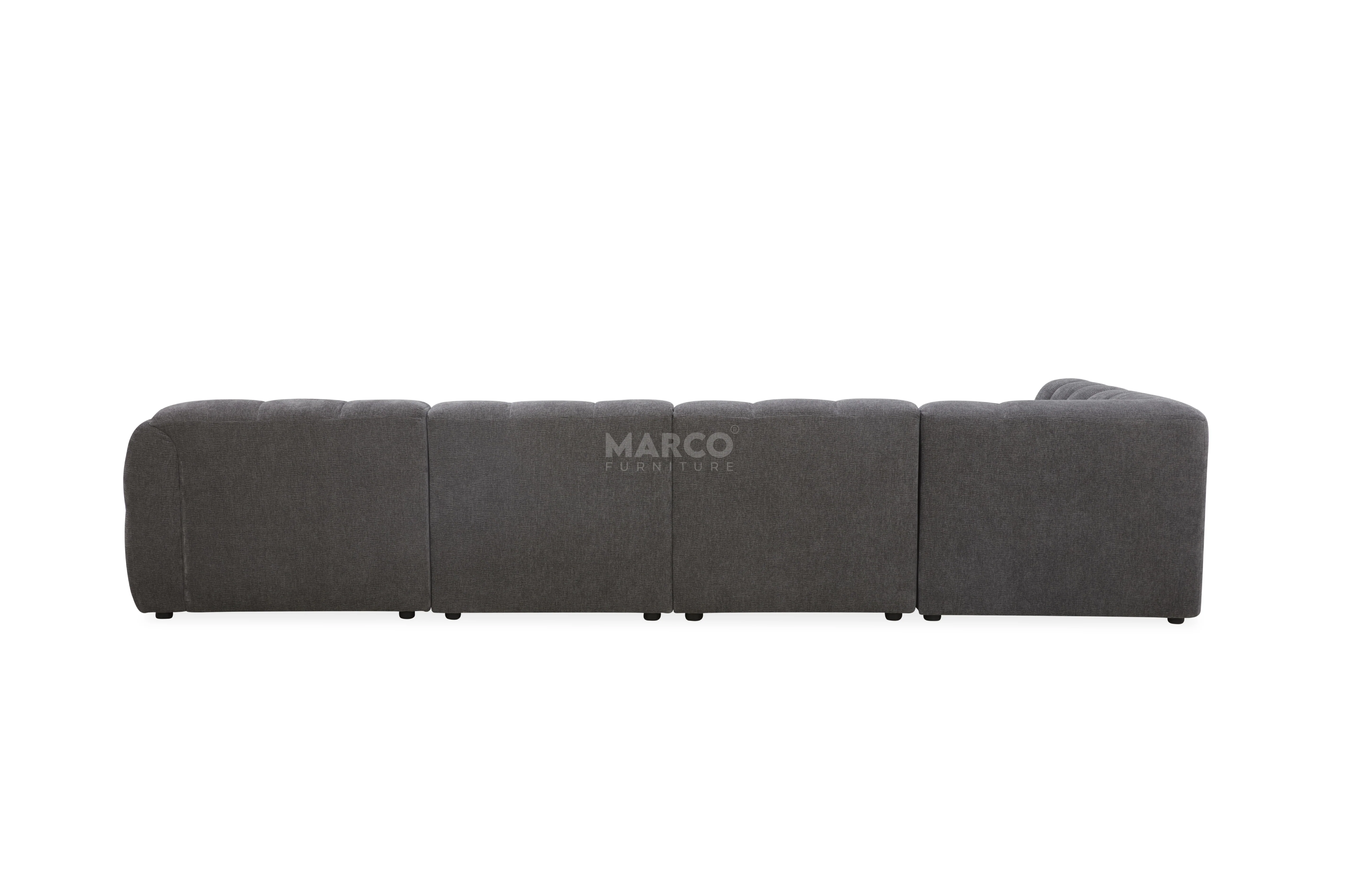 Olavia Double Chaise Modular Fabric Lounge – Modern Sectional Lounge Set - Image 8
