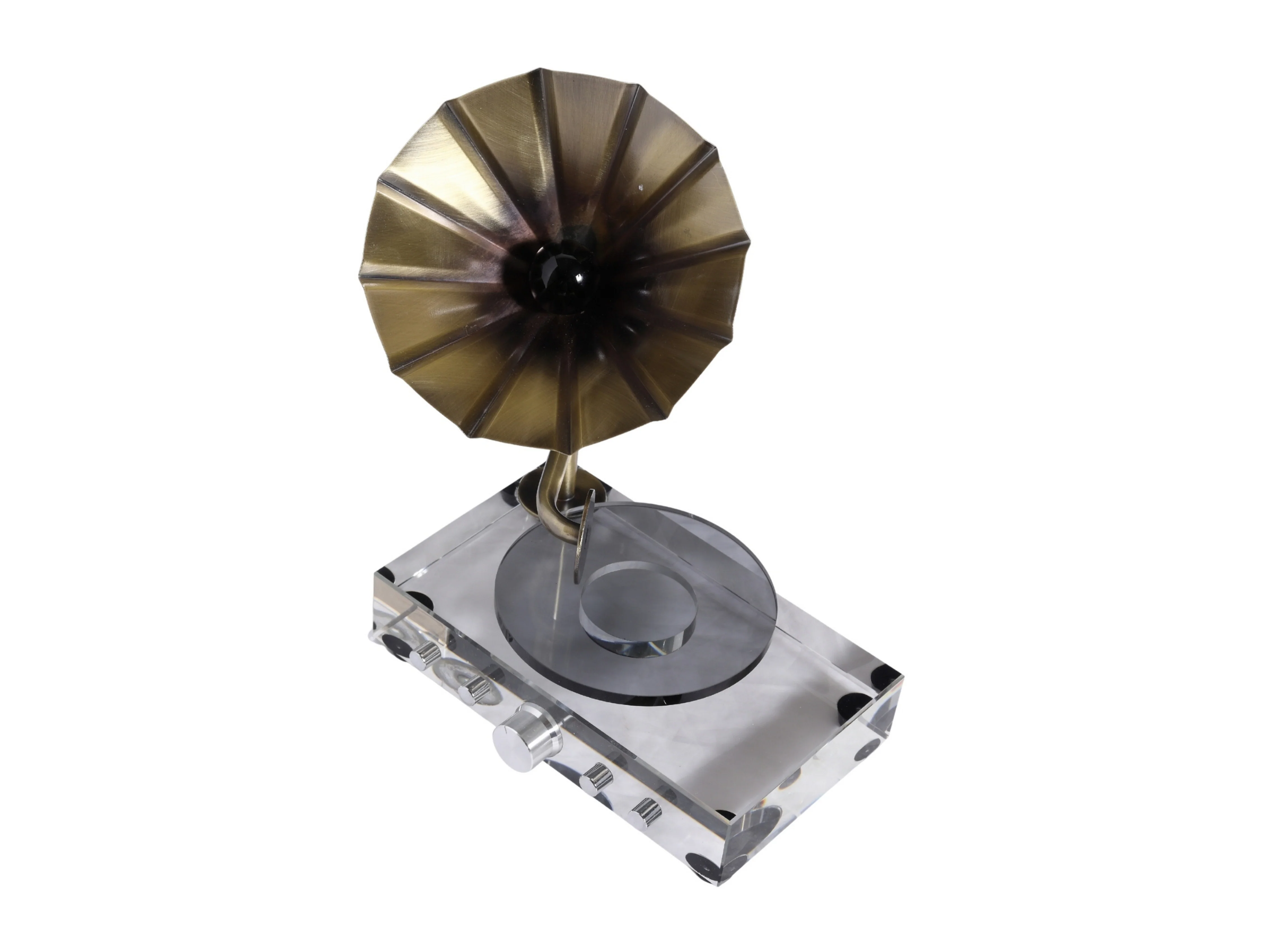Ollie Gramophone Sculptural Décor Piece - Image 4