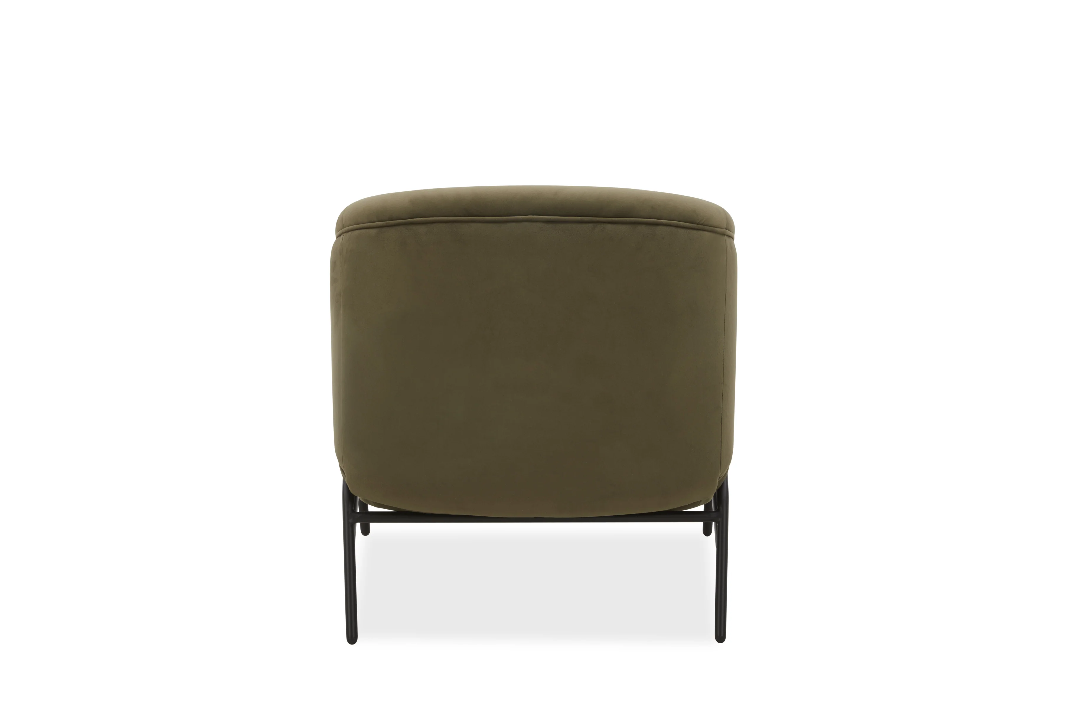 Ollie Velvet Occasional Chair – Modern Accent Chair - Image 4