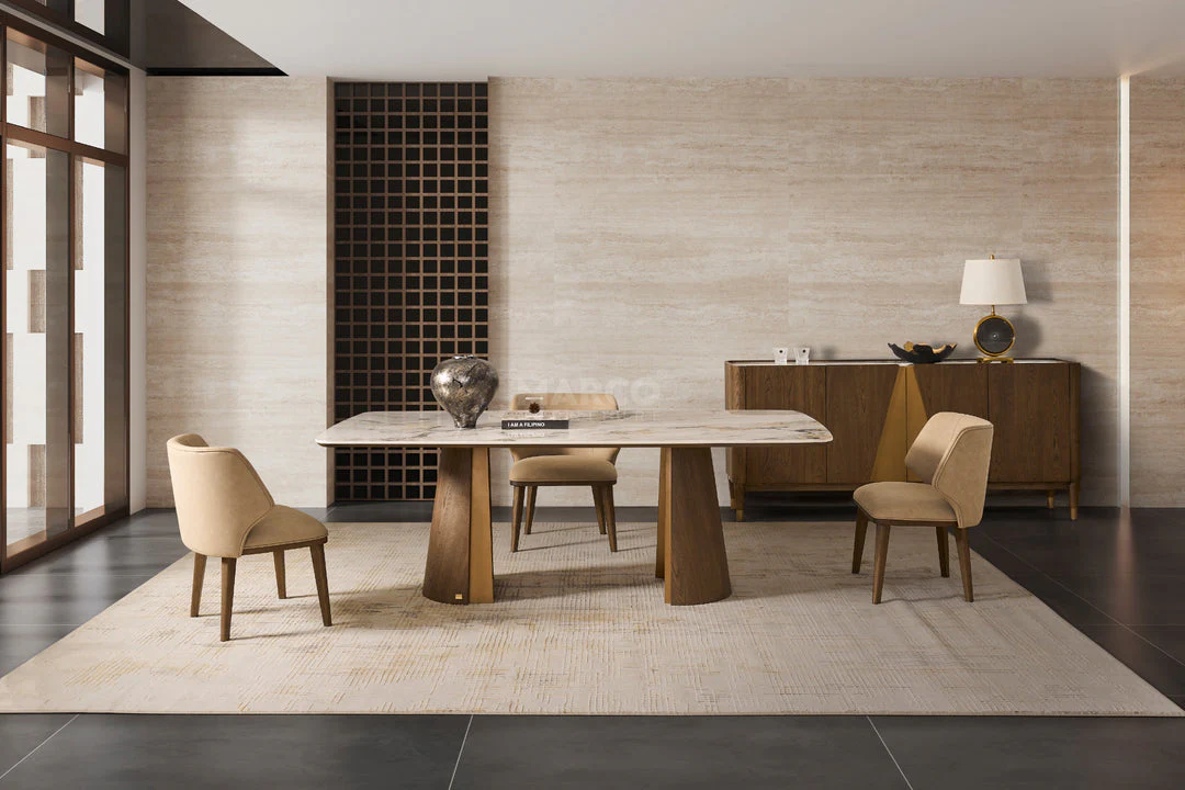 Olmo Fiorito Sintered Stone Dining Table (2 Meter) - Image 3