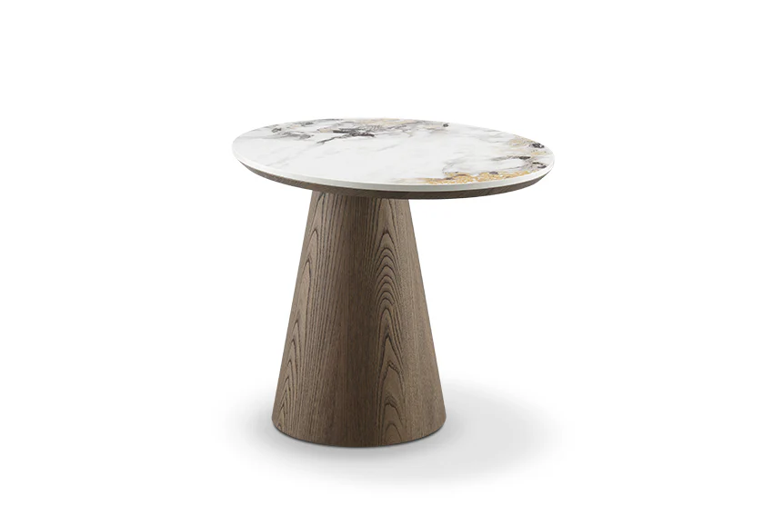 Olmo Fiorito Sintered Stone Top Corner Table - Image 5