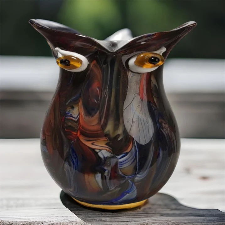 Pablo Picasso Vase Murano style Glass - Image 6