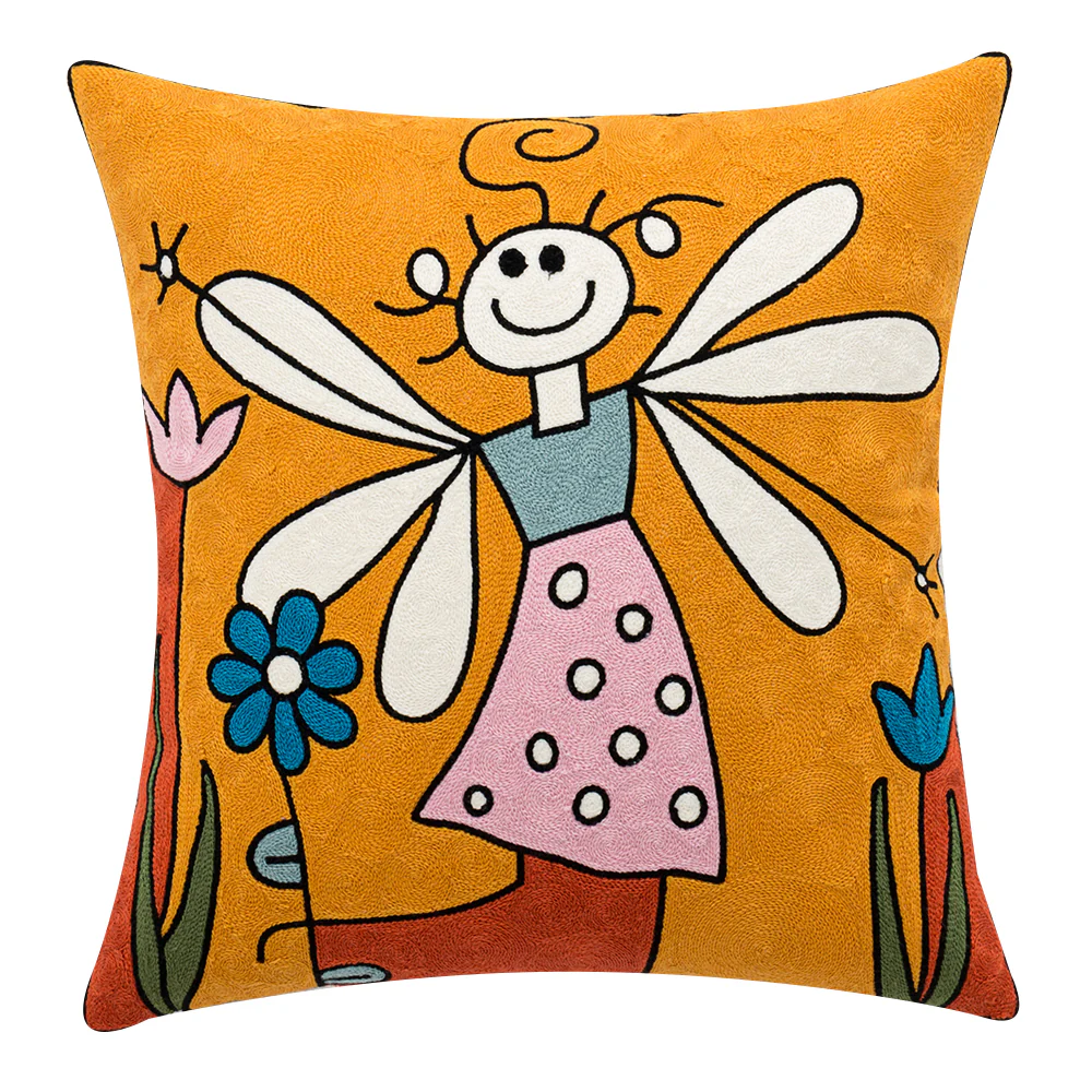 Picasso Inspired Cushions Pillow Covers Abstract Art Embroidered Pillowcases - Image 10