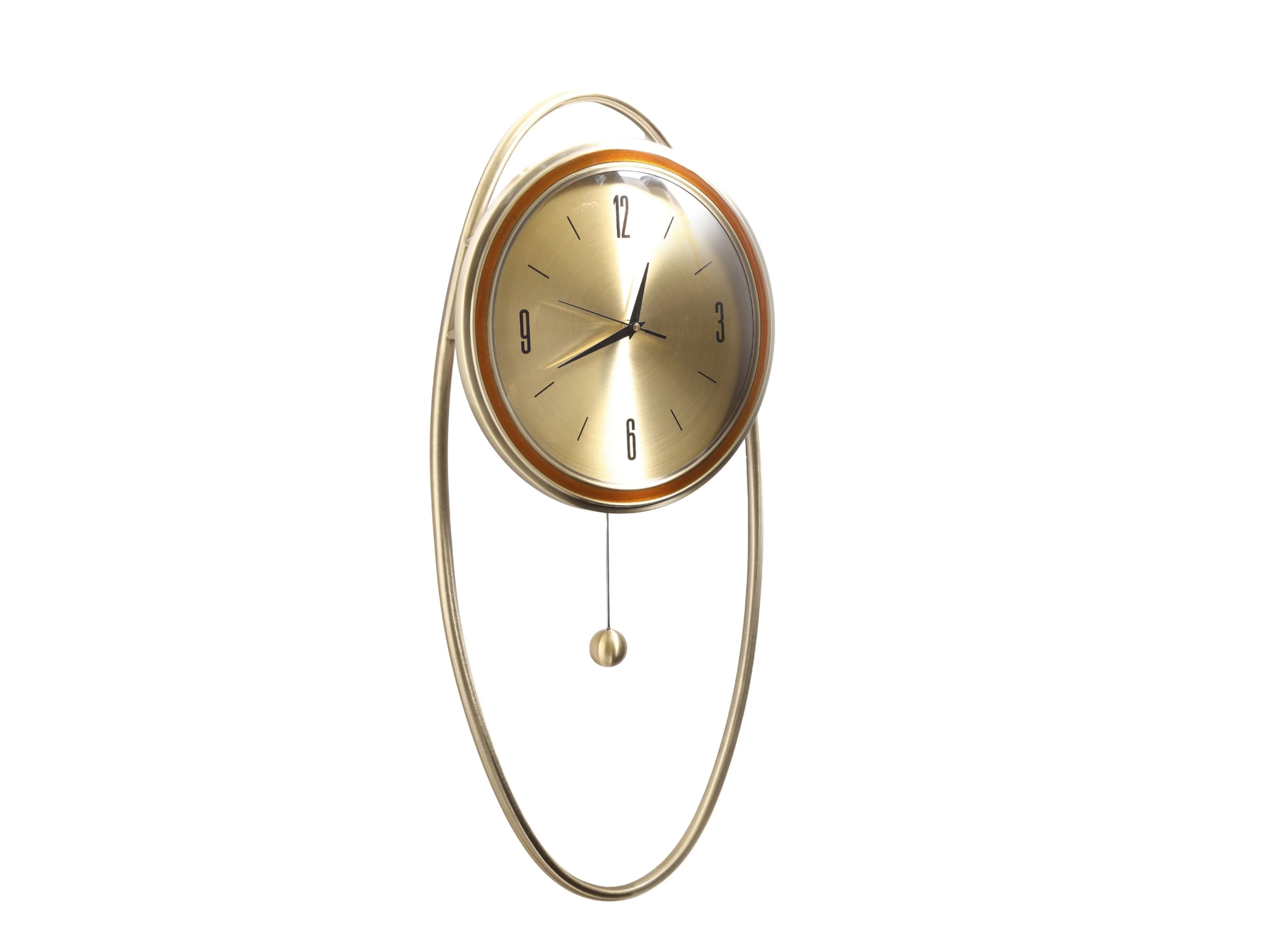 Preston Oval Pendulum Hanging Wall Clock - Image 2