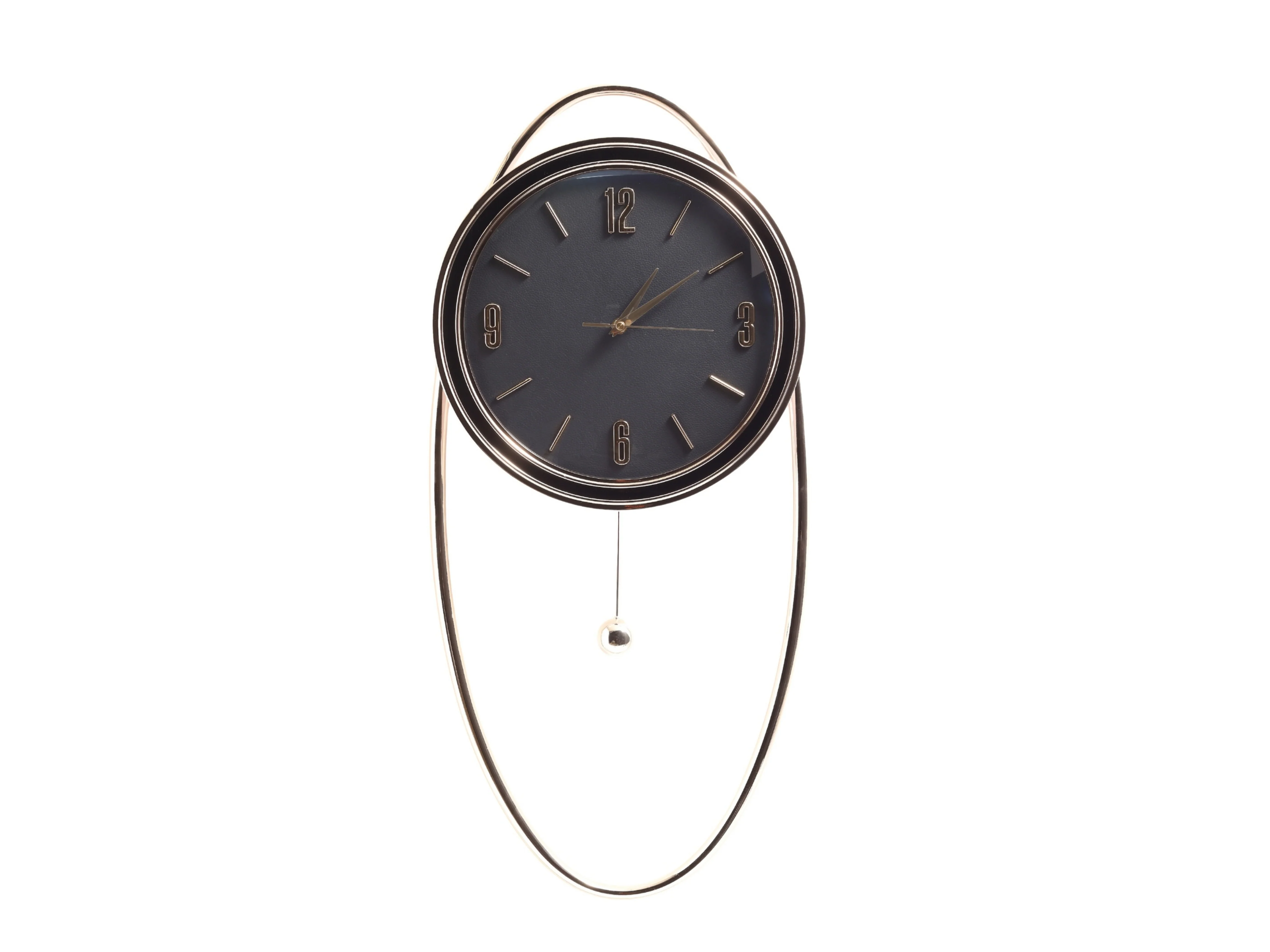 Preston Oval Pendulum Hanging Wall Clock - Image 5
