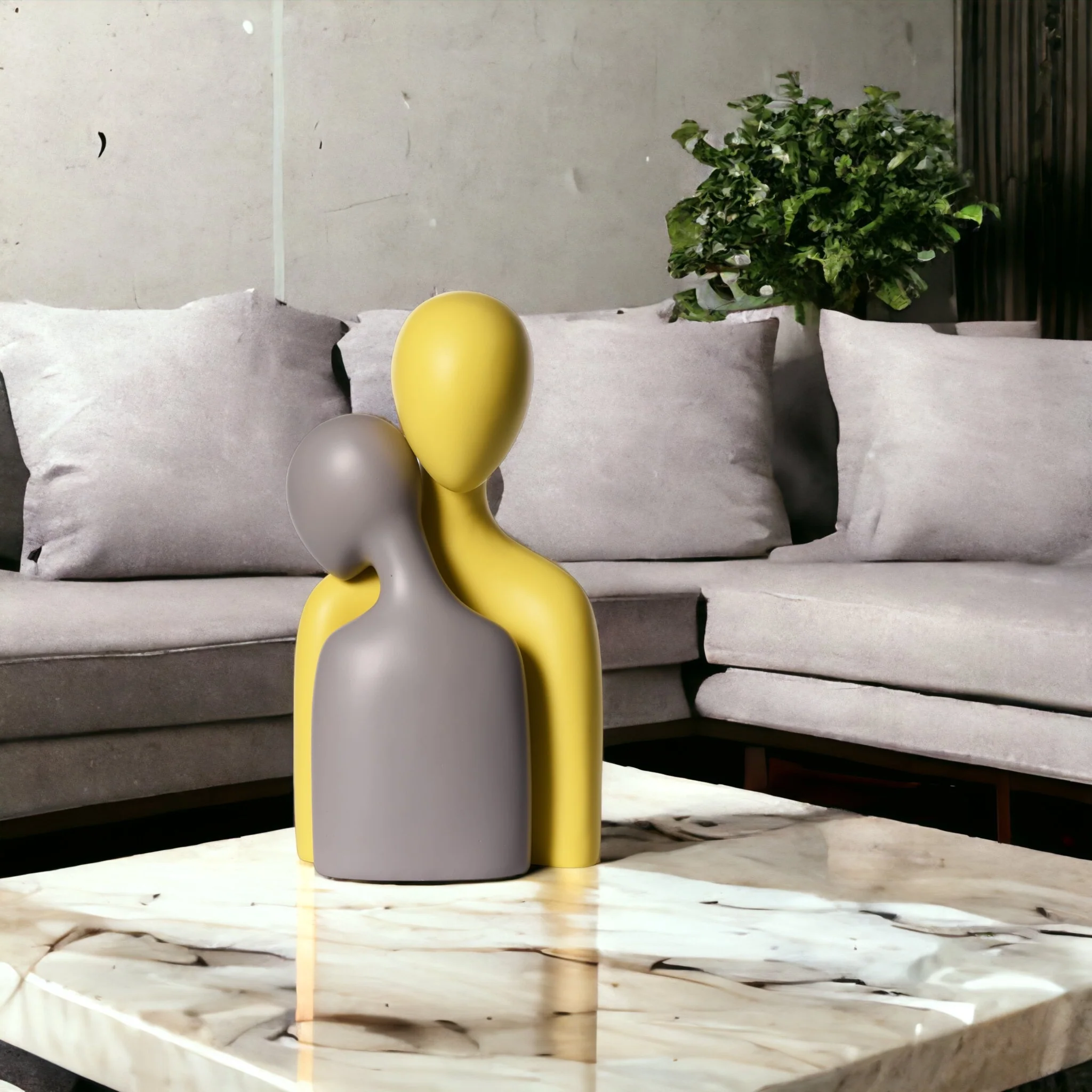 Love Couple Resin Characters (Yellow) - Image 11