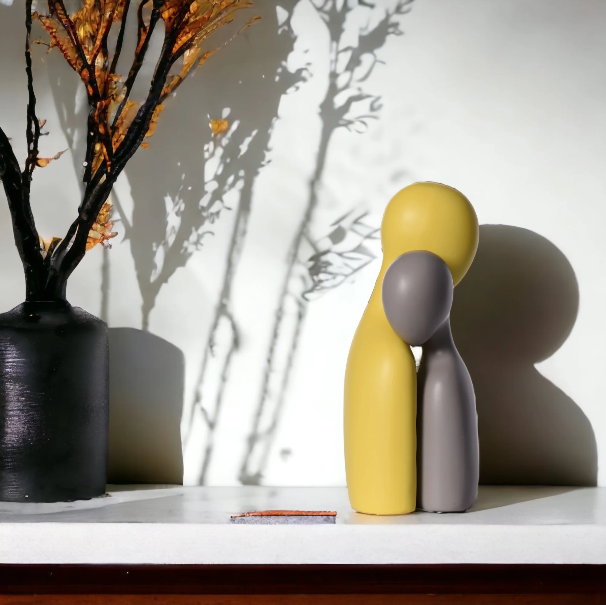 Love Couple Resin Characters (Yellow) - Image 2
