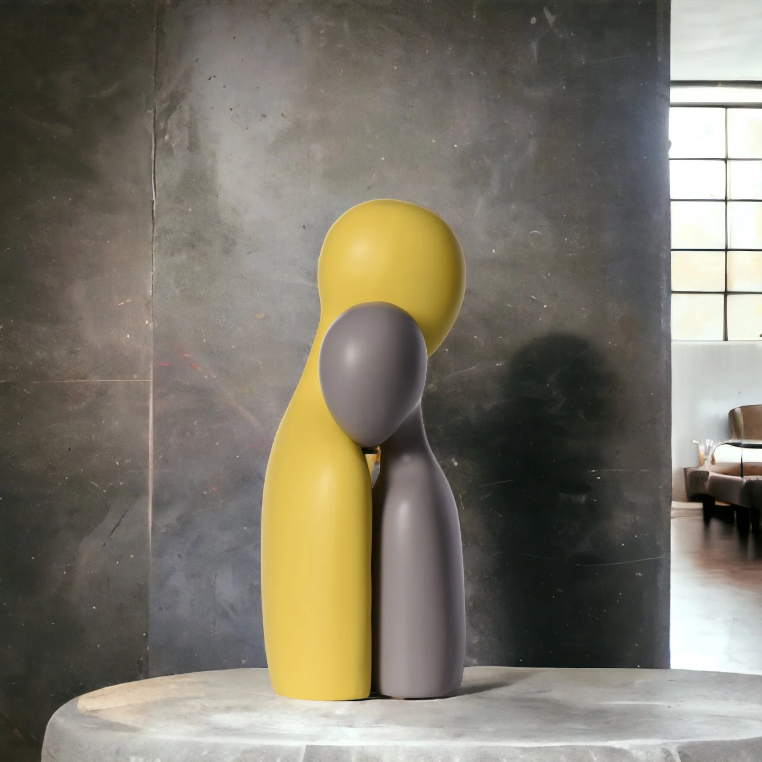 Love Couple Resin Characters (Yellow) - Image 9