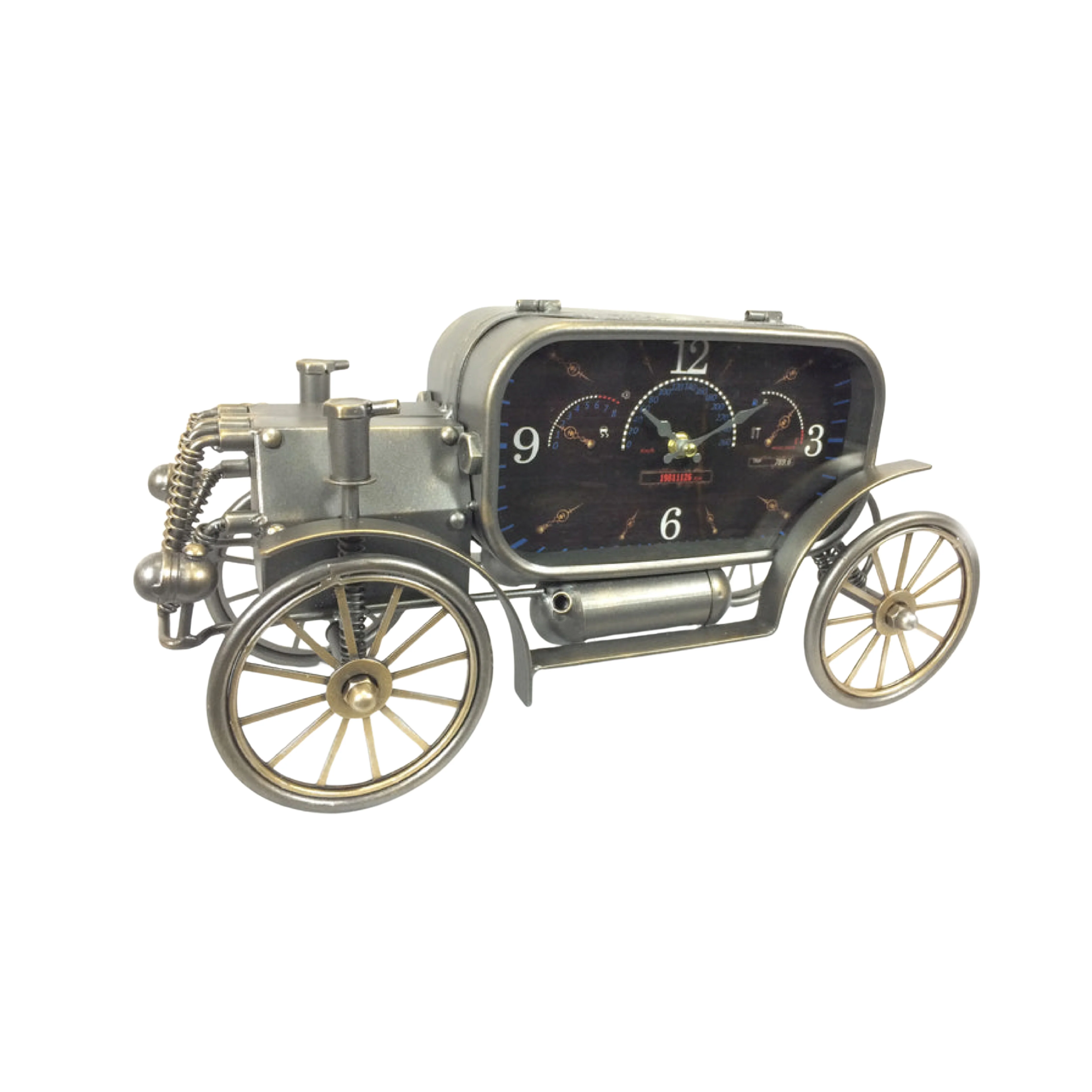 Retro Henry Vintage Car Table Clock (43cm) - Image 2