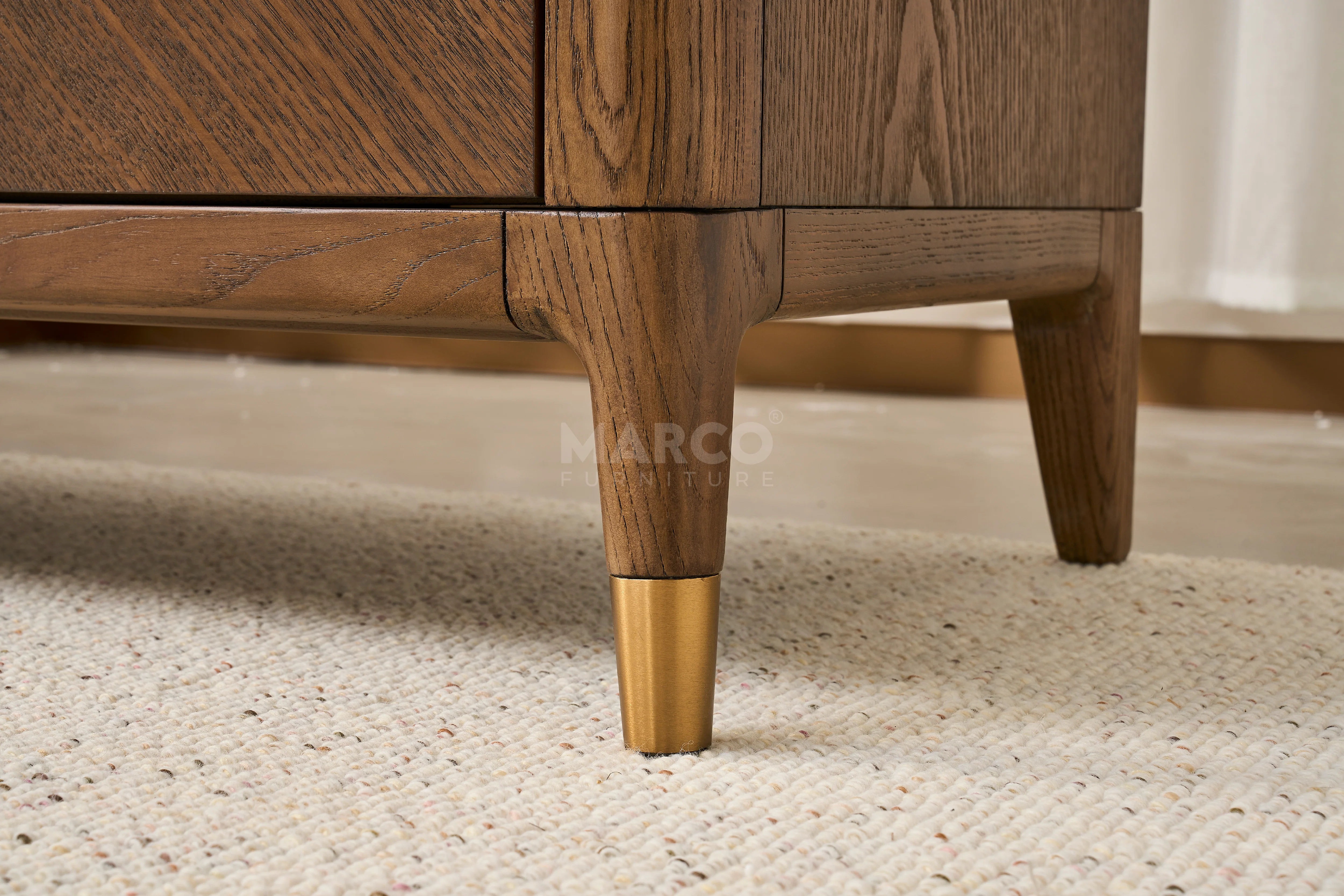 Roma Ash Veneer Entertainment Unit with Storage - Image 13