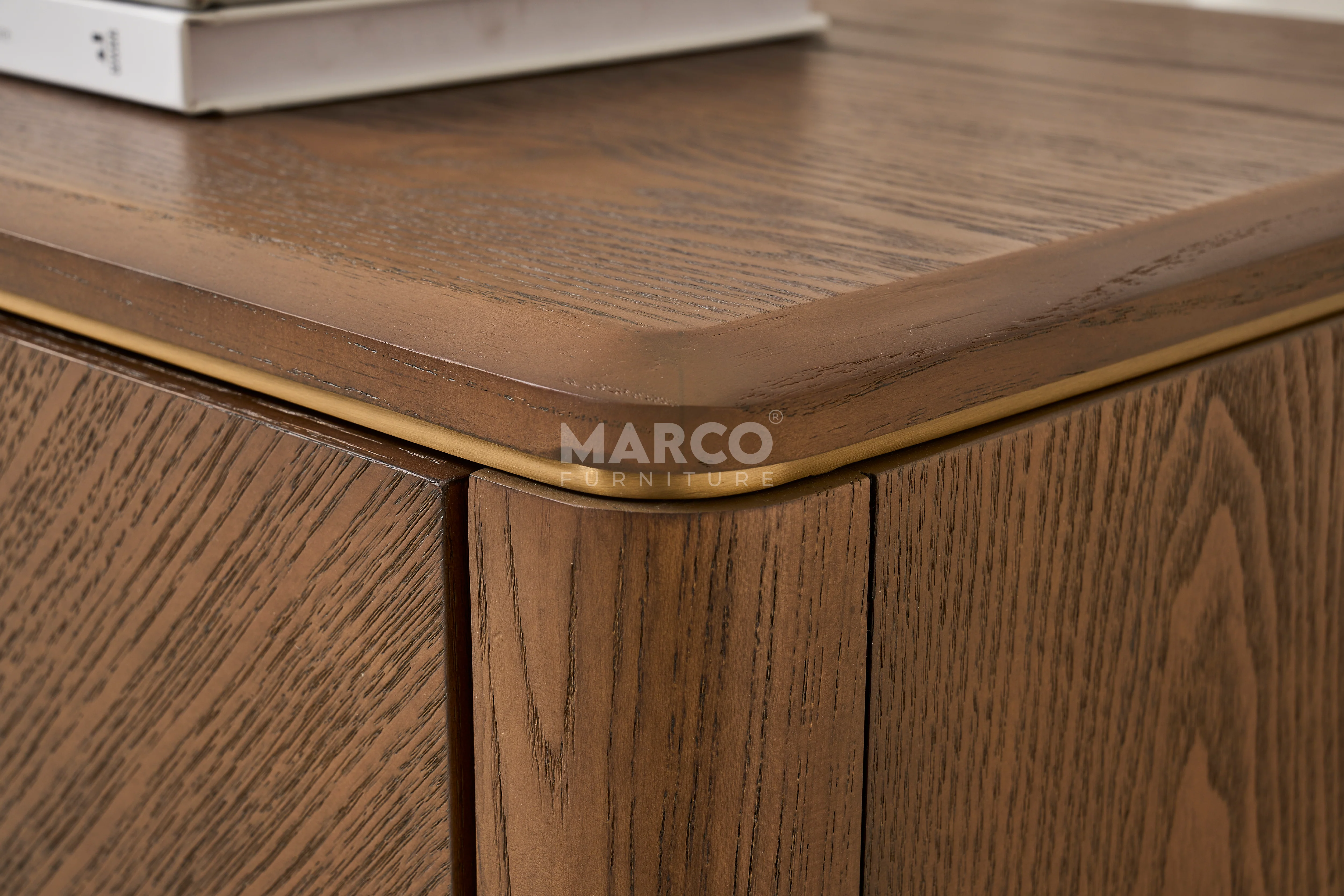 Roma Ash Veneer Entertainment Unit with Storage - Image 8