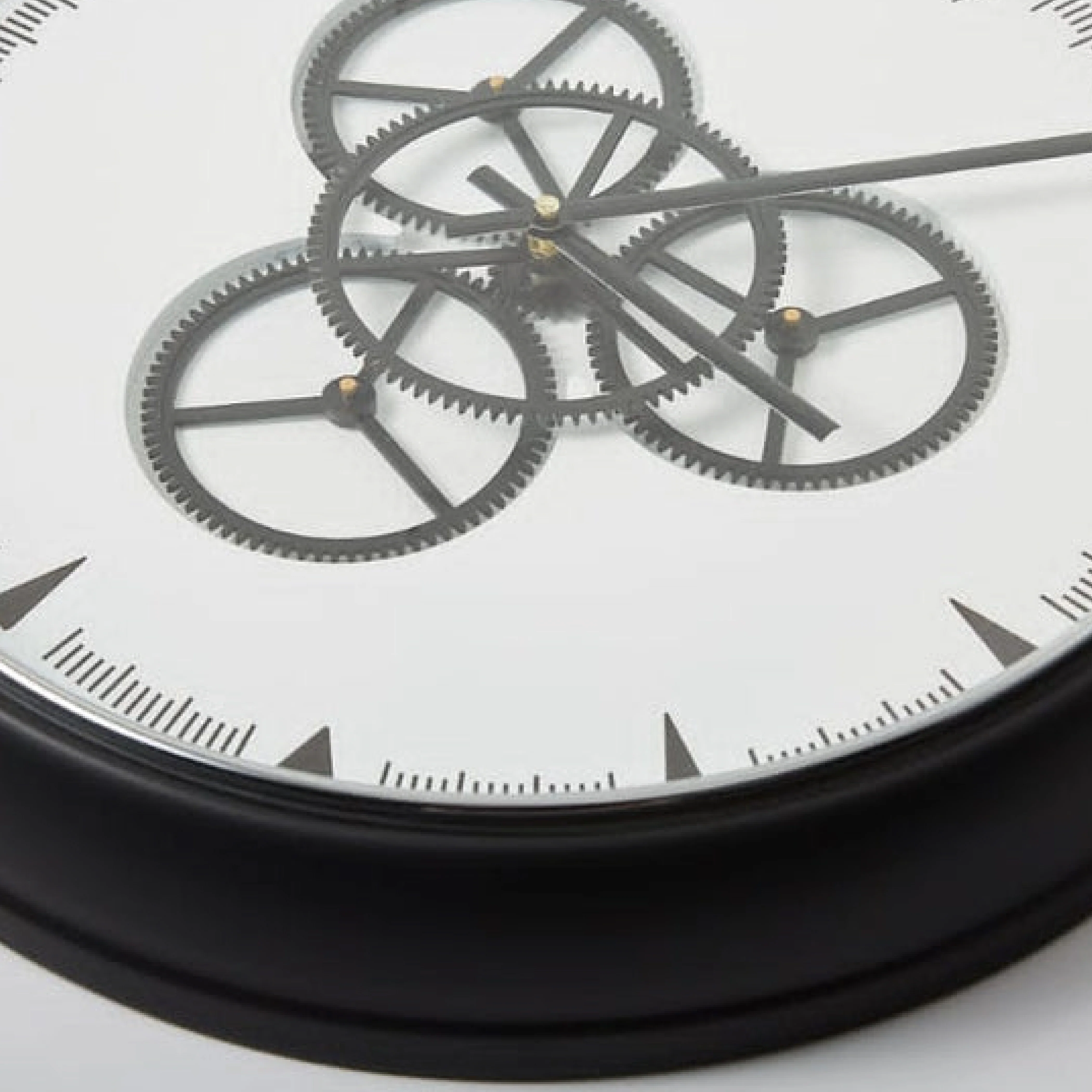 Industrial Gear Round Wall Clock - Image 3