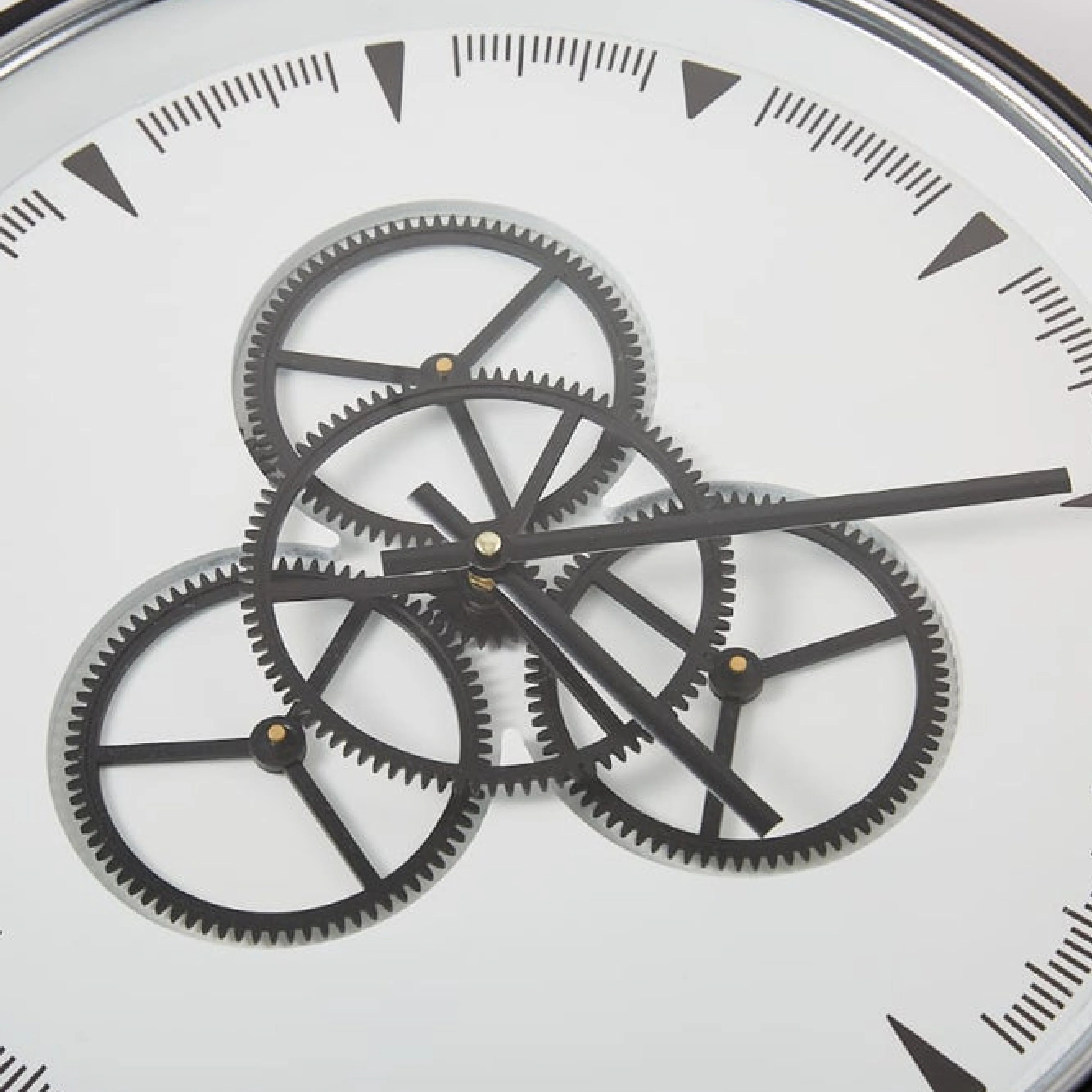 Industrial Gear Round Wall Clock - Image 4