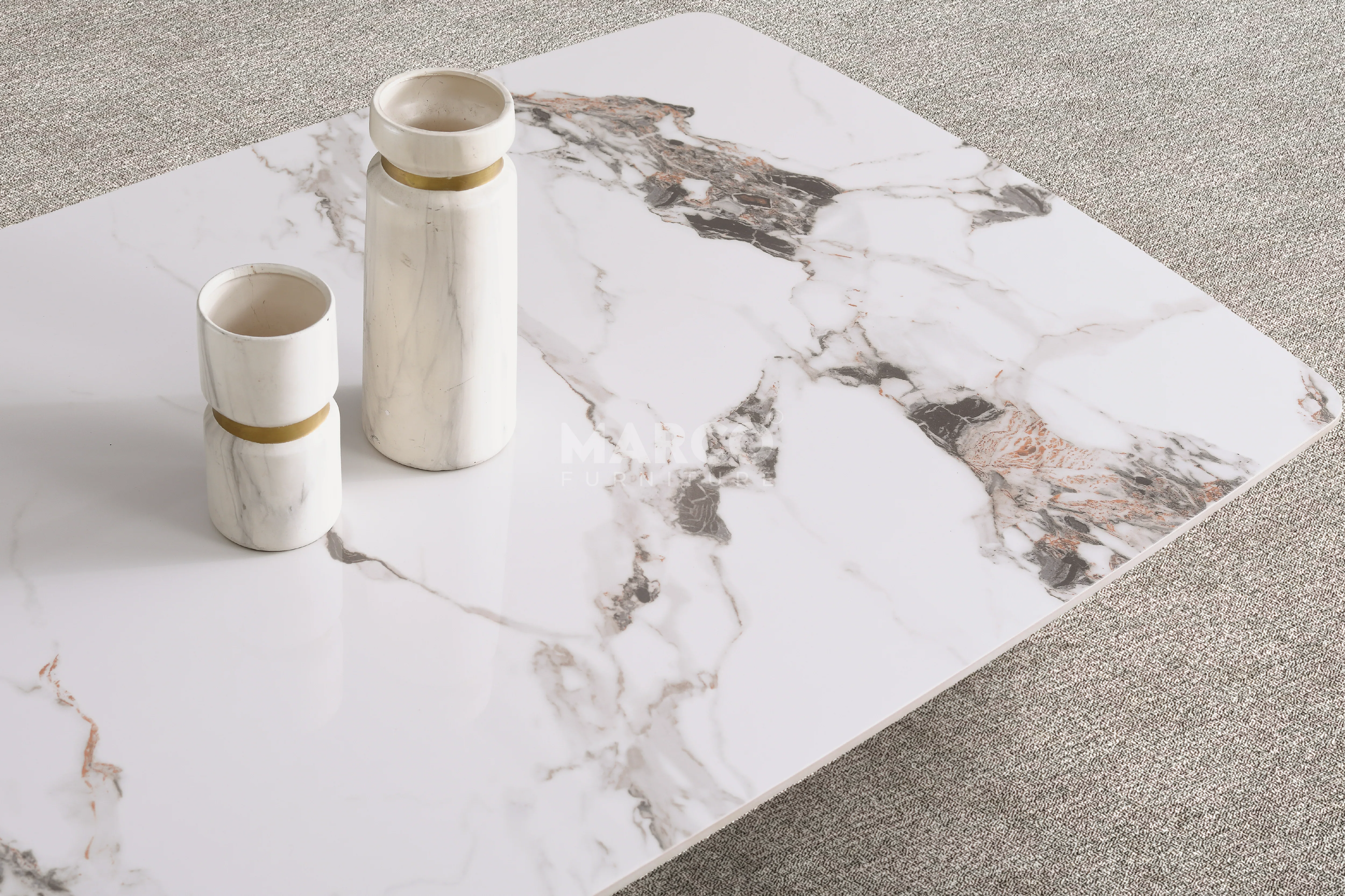 Silva Sintered Stone Dining Table - Image 4