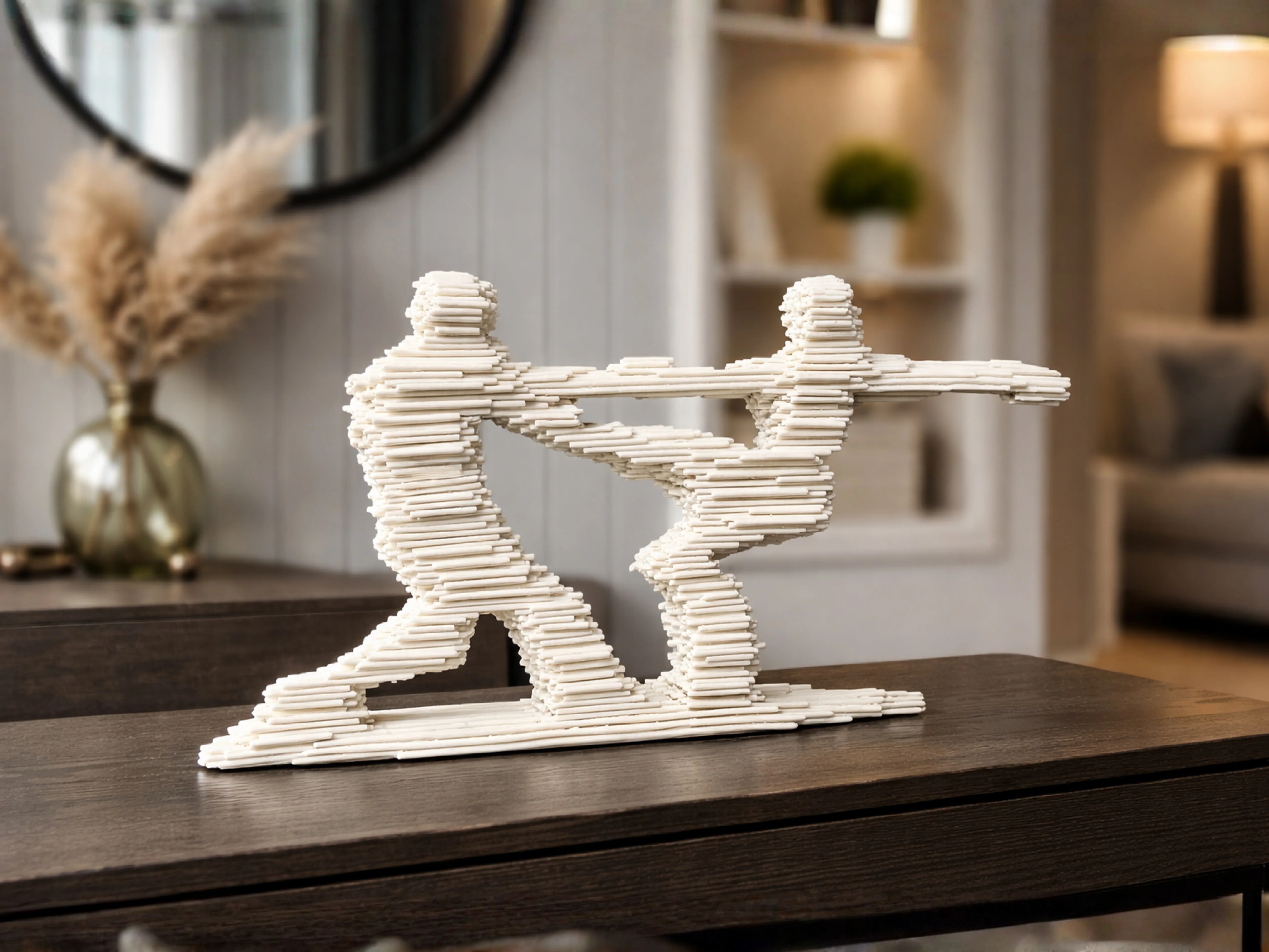 Skating Couple Figurine