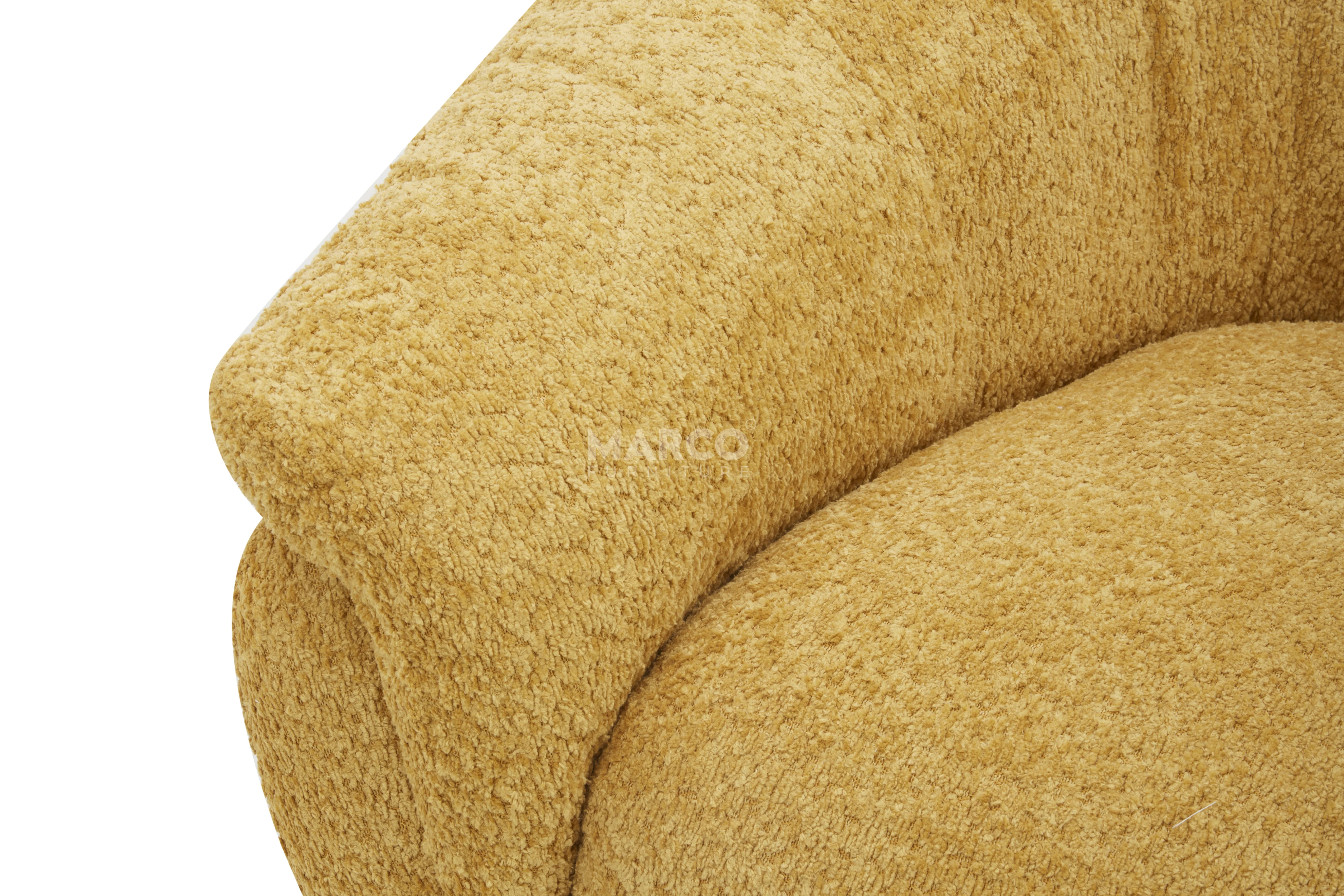 Stella Velvet Accent Armchair – Swivel Occasional Chair - Image 8