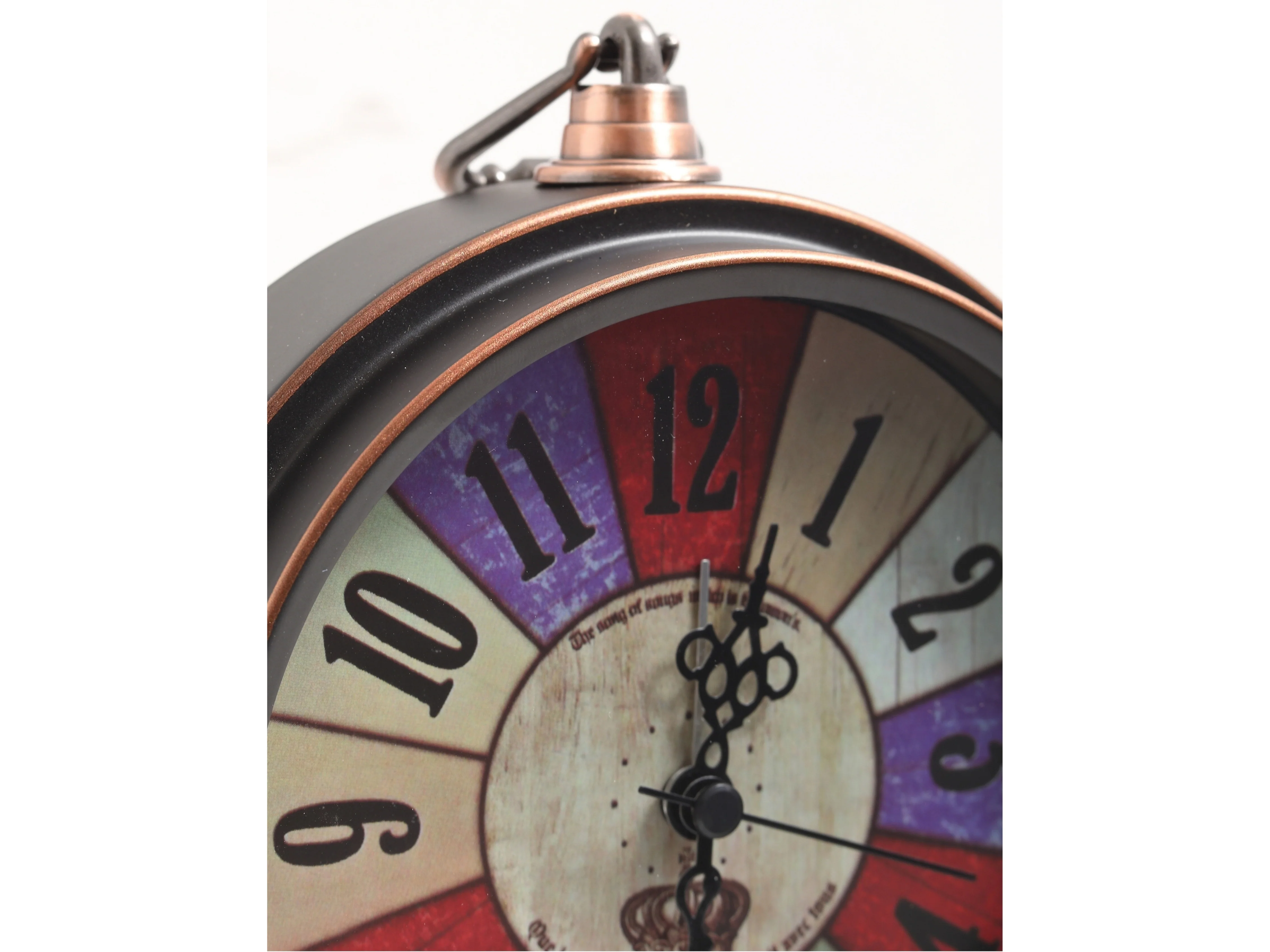 Stellar Retro Rainbow Dial Desk Clock - Image 3