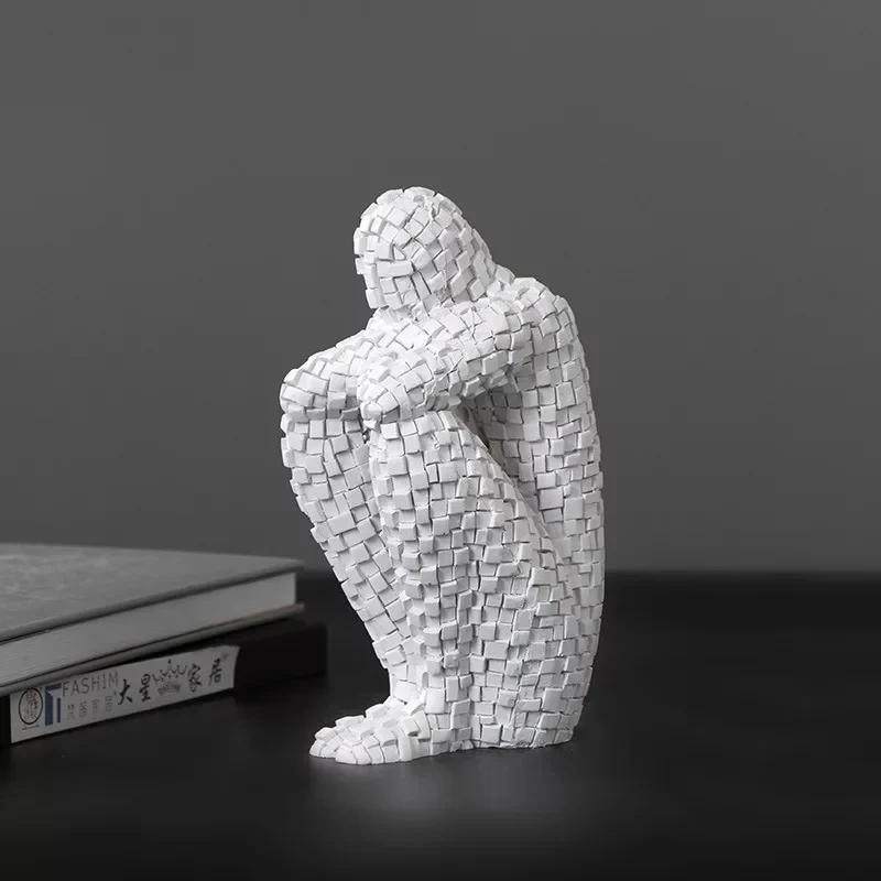 Thinking Man Statue - Image 12