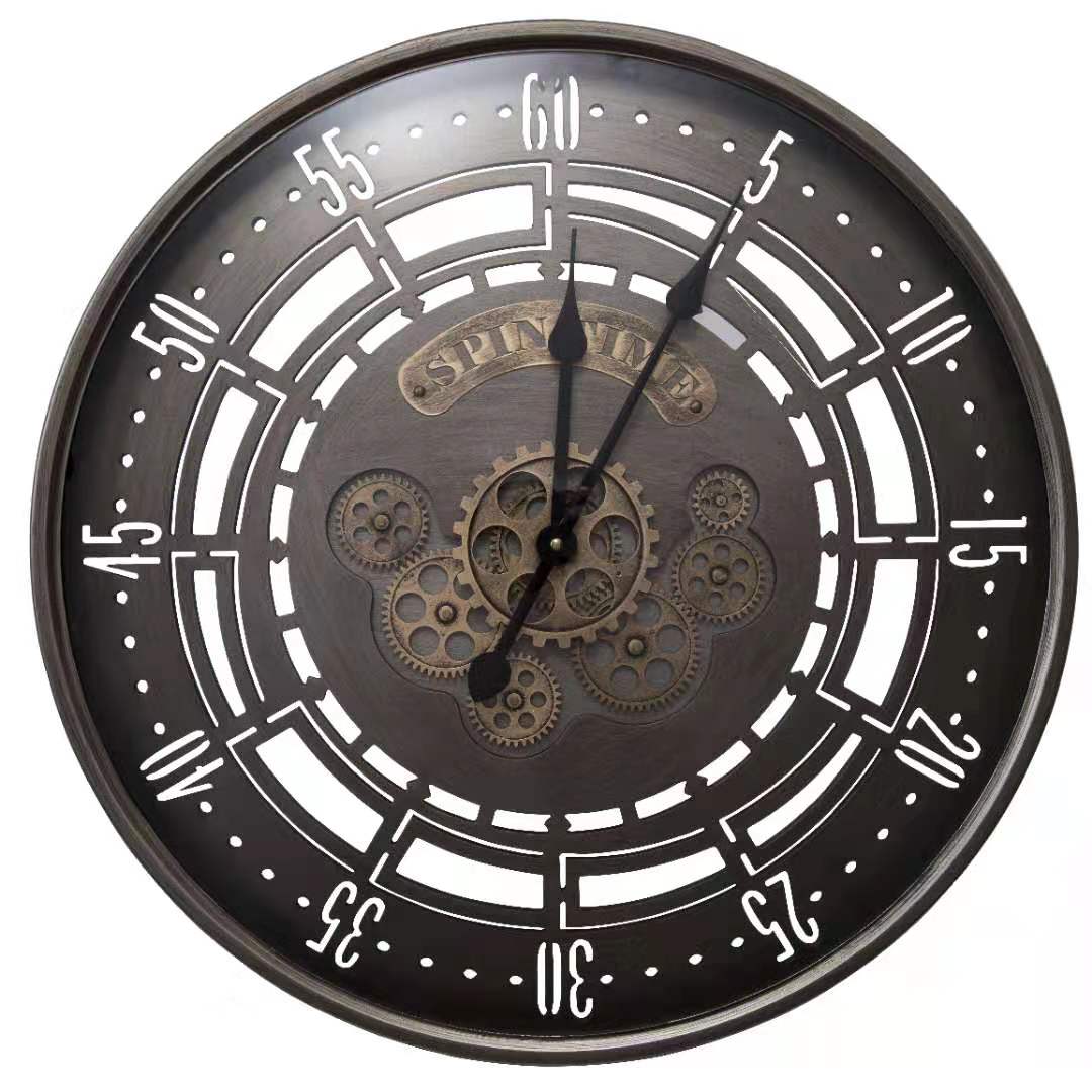 Tromma Industrial Gear Wall Clock - Image 4