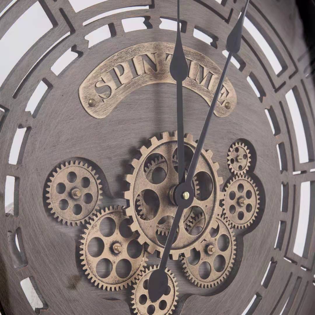 Tromma Industrial Gear Wall Clock - Image 5