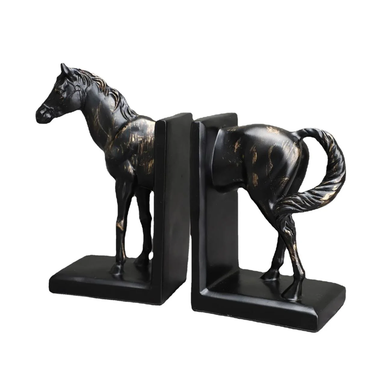 Vintage Horse Bookend Set - Image 2