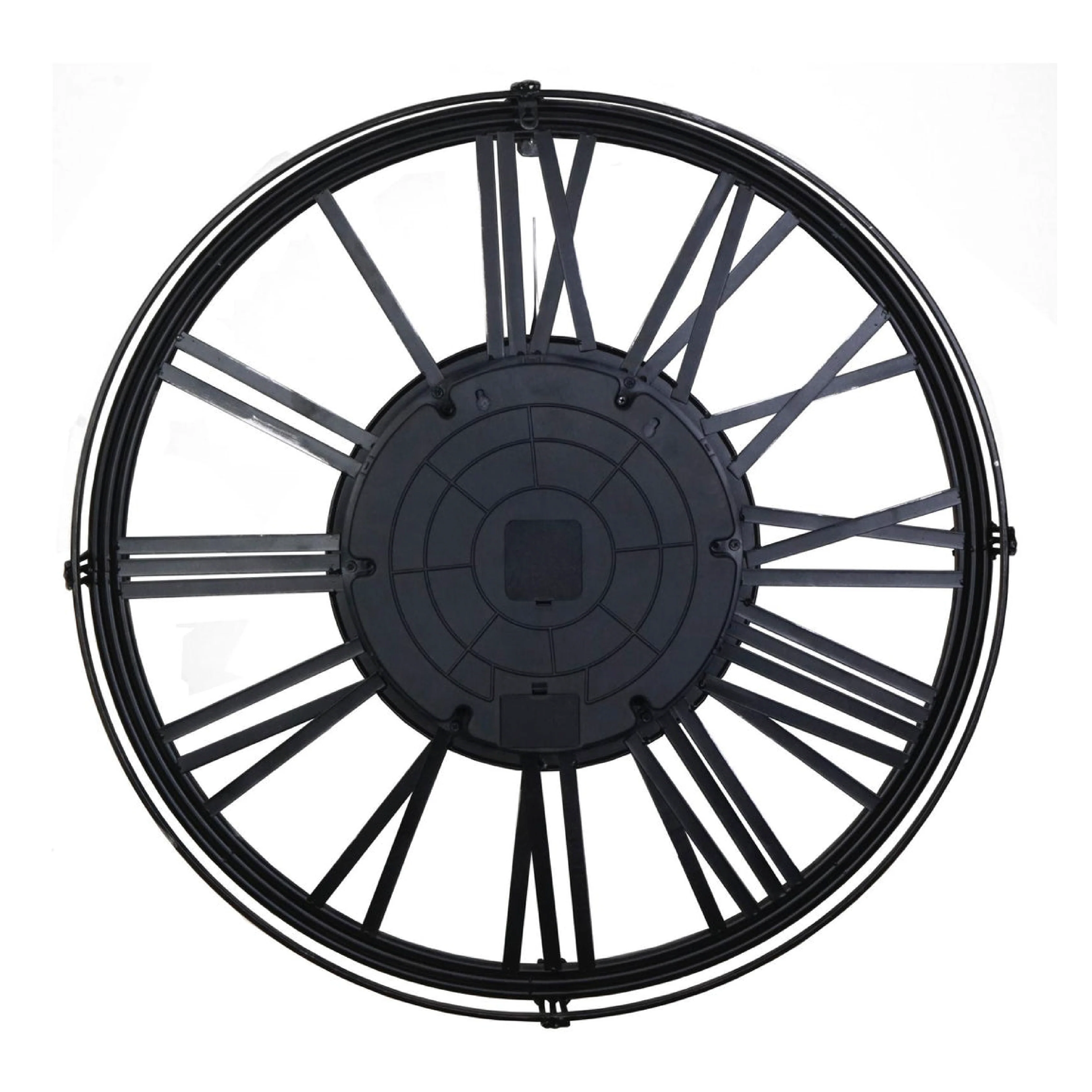 Orion Large Vintage Metal Wall Clock (80cm) - Image 4