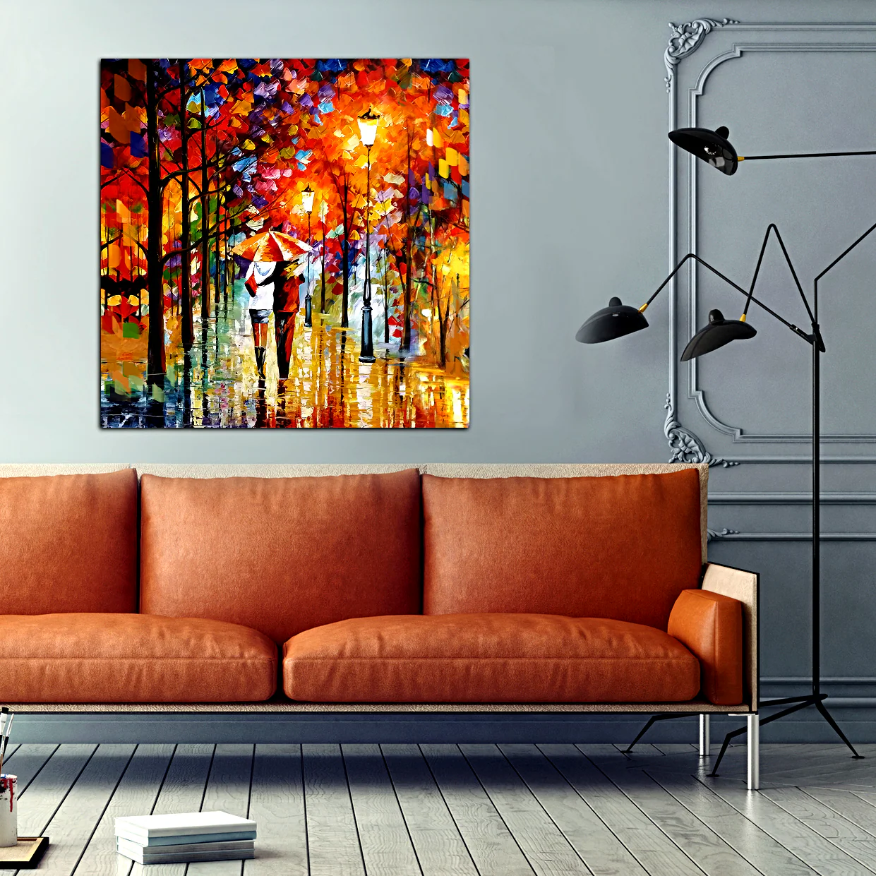 Walk Of 1000 Colors Wall Painting - Image 2