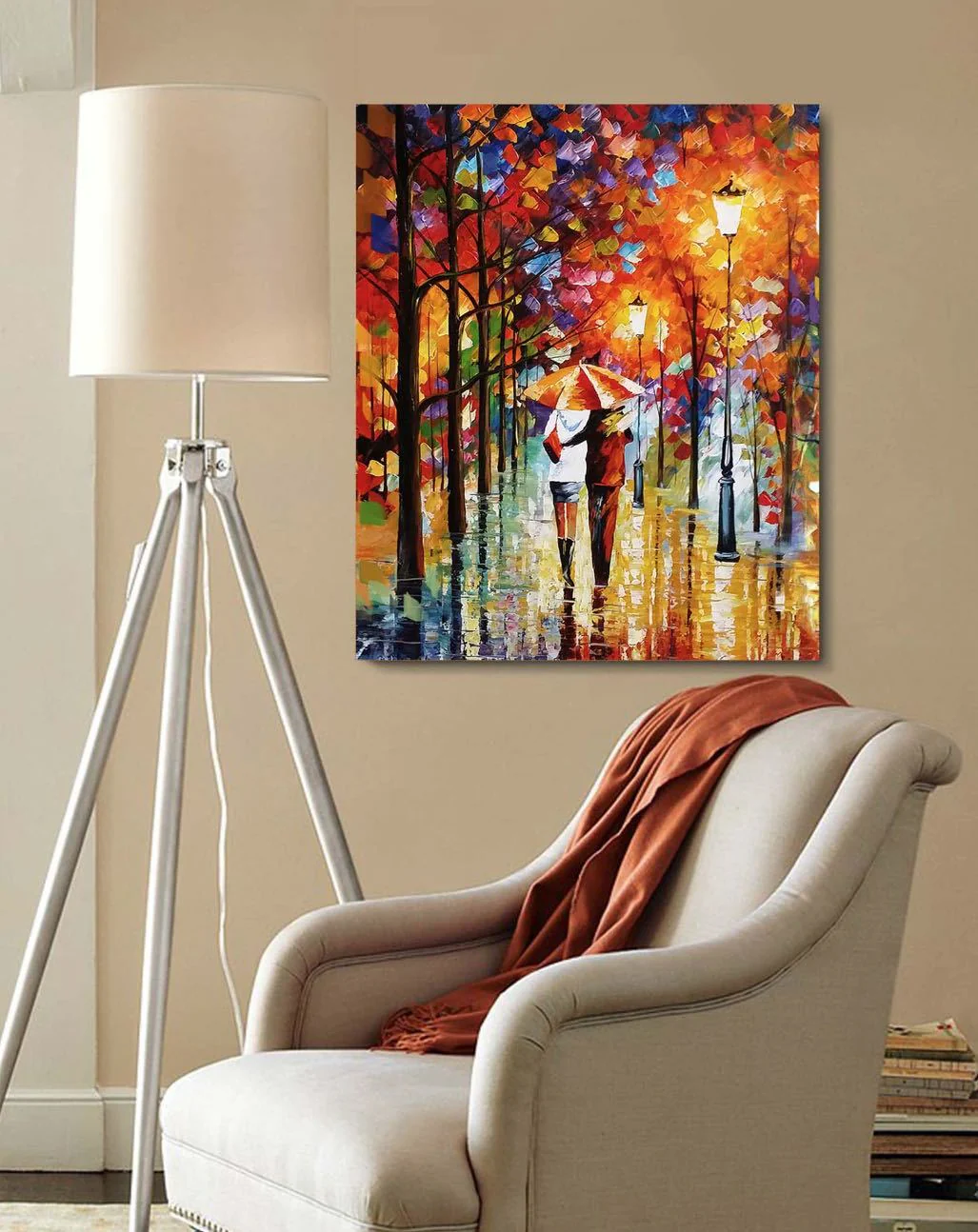 Walk Of 1000 Colors Wall Painting - Image 7