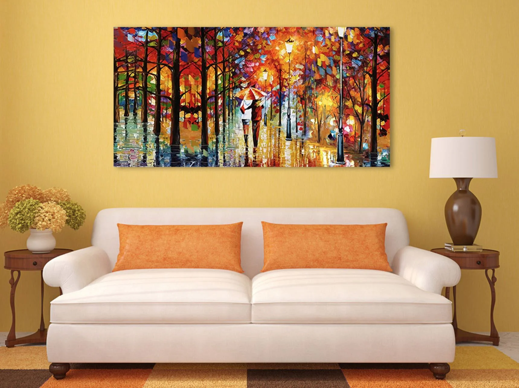 Walk Of 1000 Colors Wall Painting - Image 8