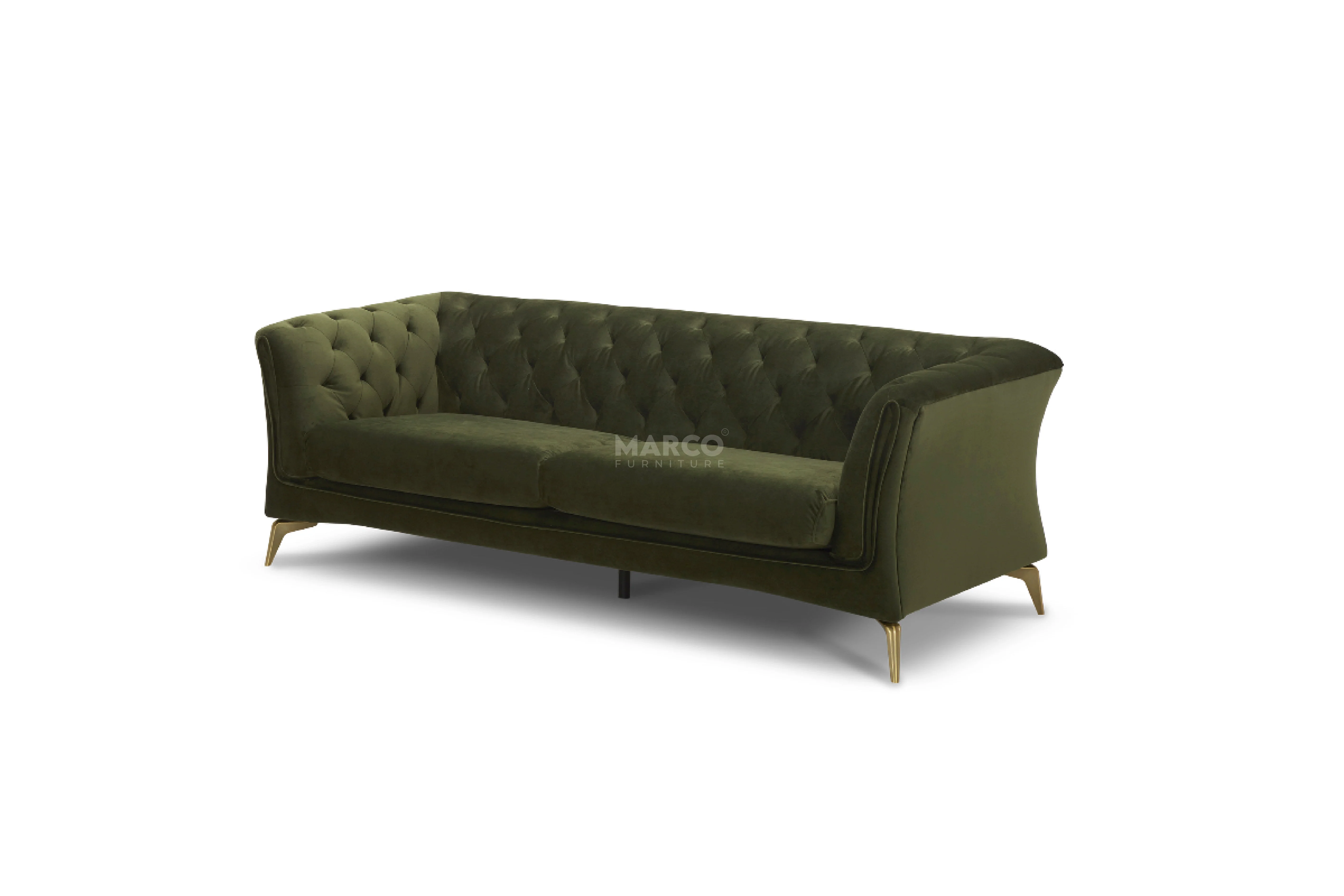 Winston Velvet Chesterfield Sofa - Image 3