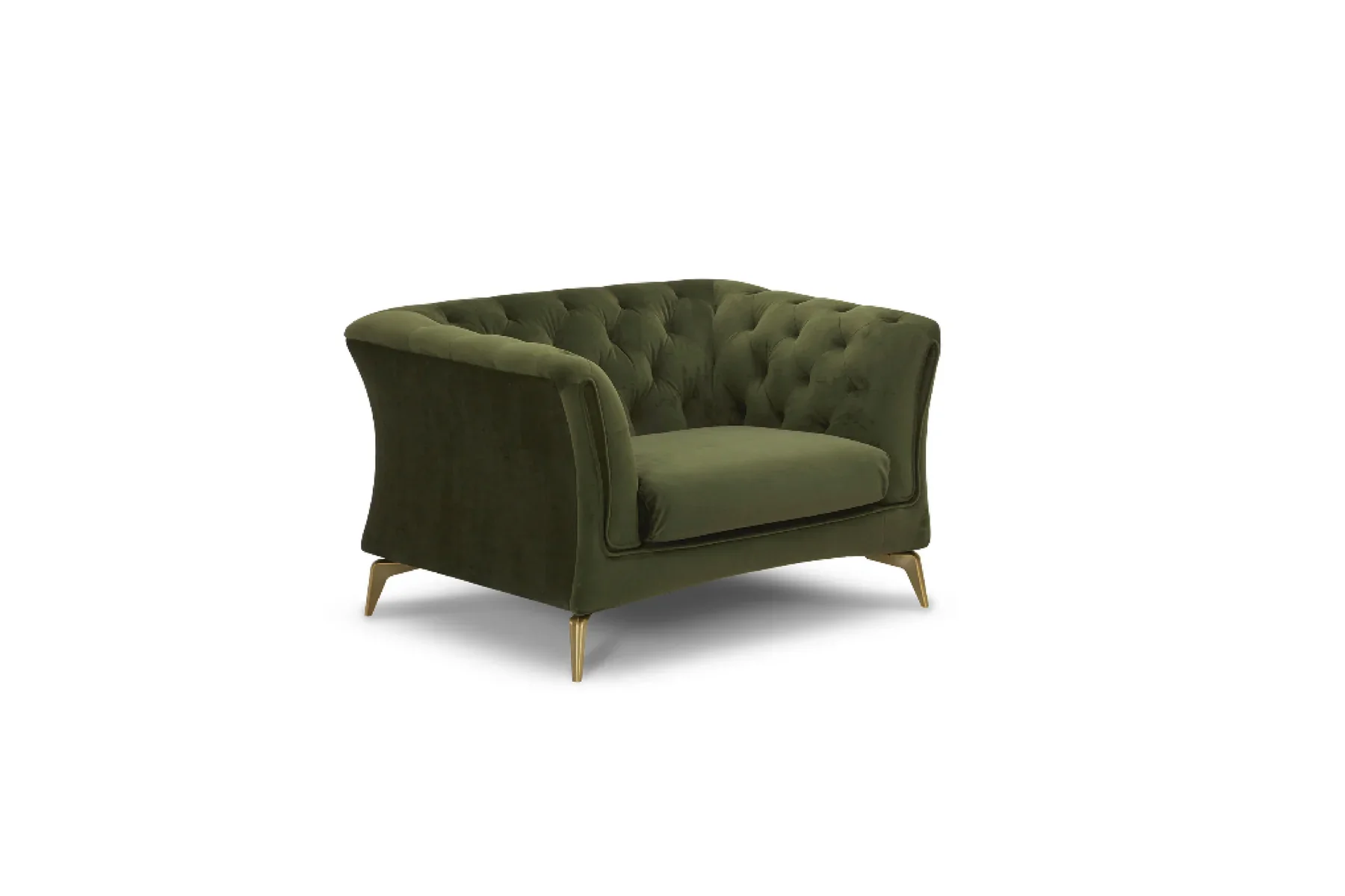 Winston Velvet Chesterfield Sofa - Image 5